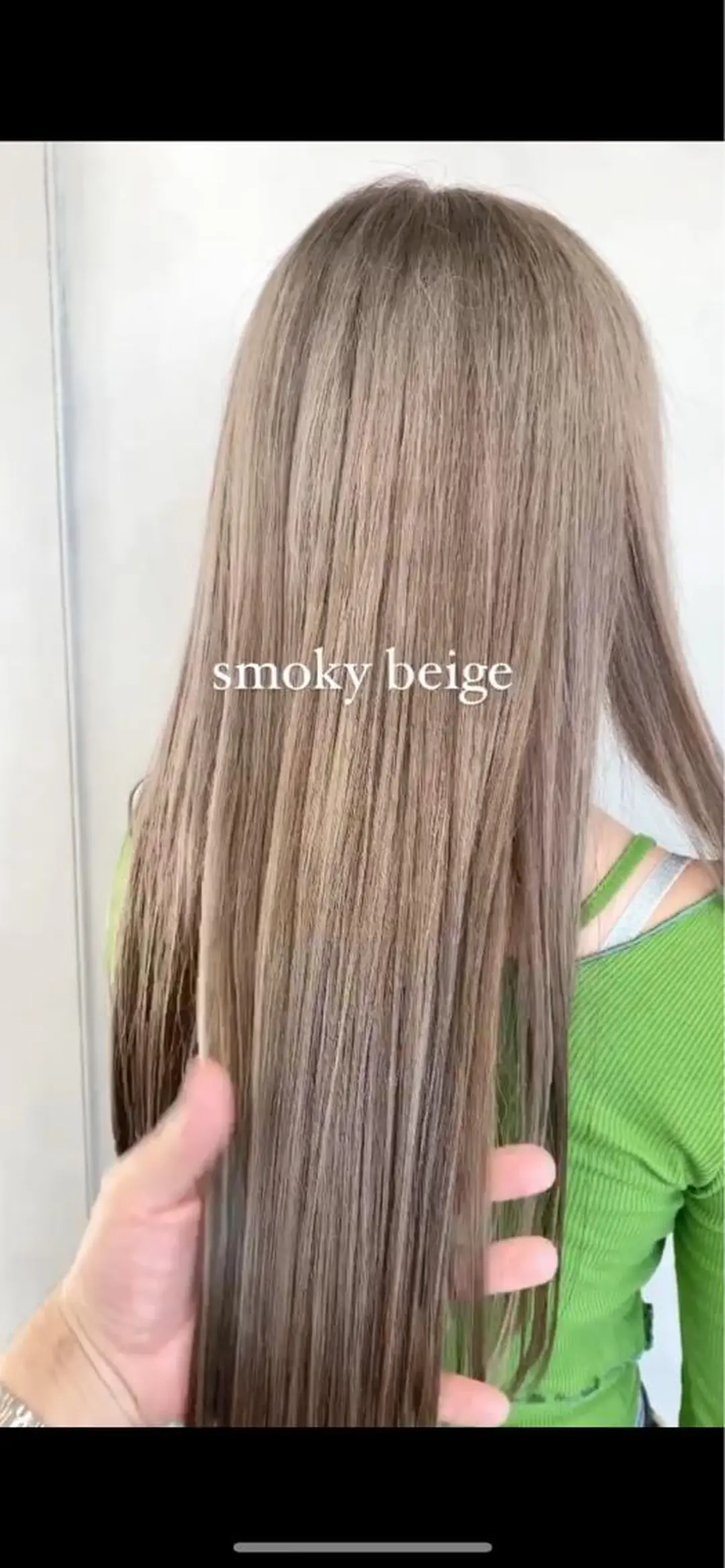 ミディアム カラー ハイトーン特化サロン 代表 中谷蓮のヘアスタイル