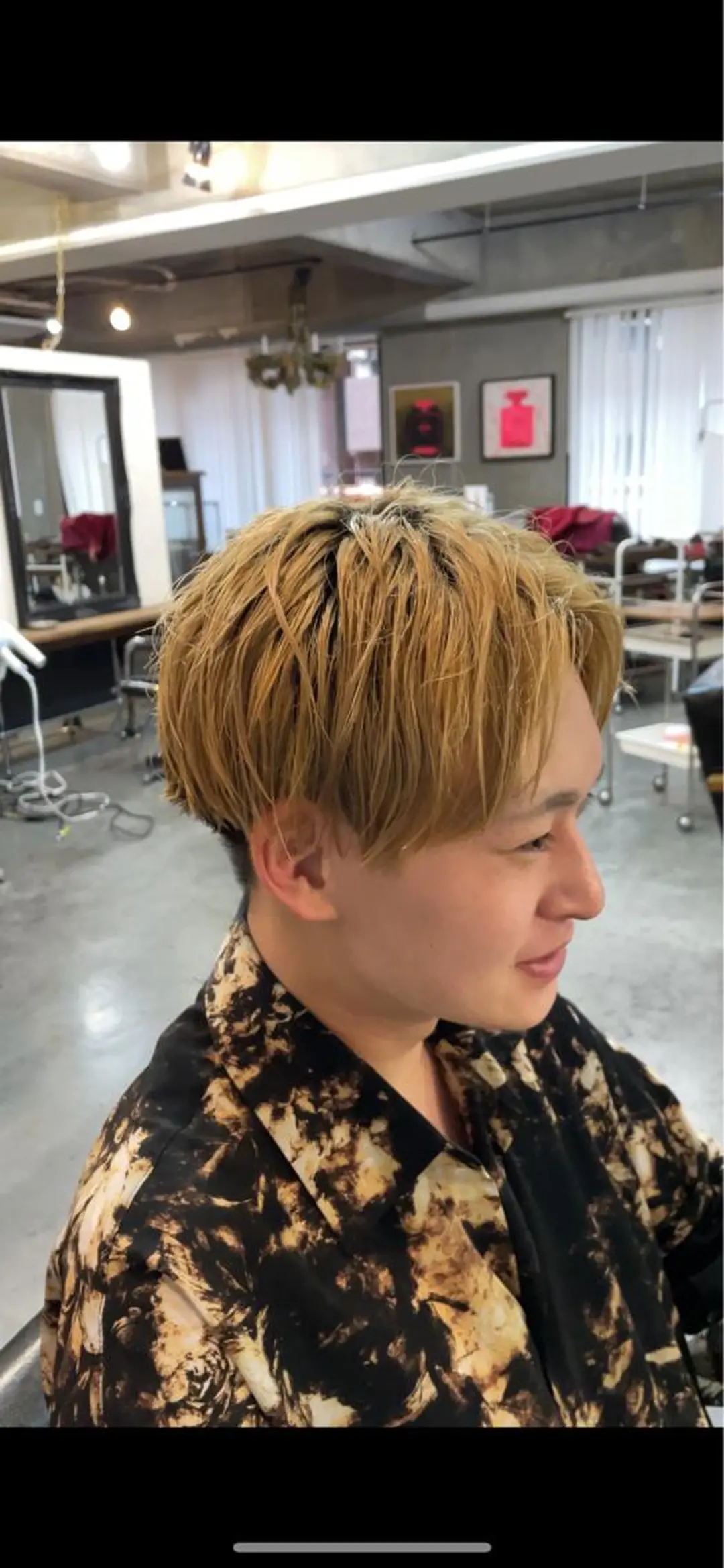カラー メンズ 垣内 征斗のヘアスタイル