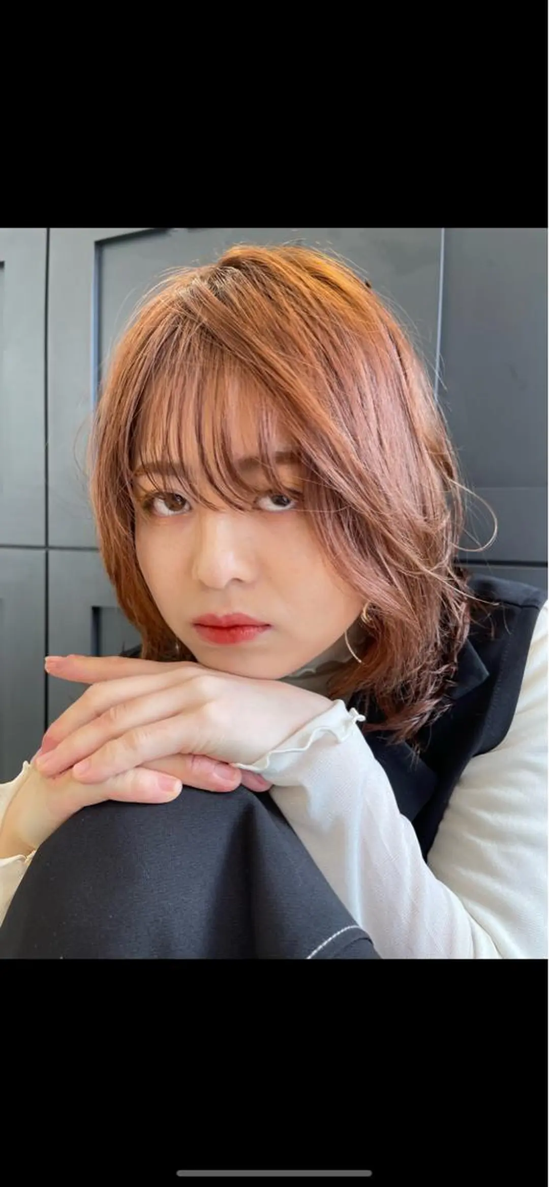 ショート カット ヘアカラー 由比藤理子 ブリーチカラー🌈のヘアスタイル