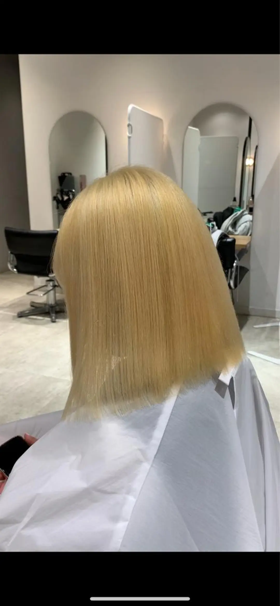 ミディアム カラー ブリーチ 抜きっぱなしブロンド れい🫧 ハイトーン特化のヘアスタイル