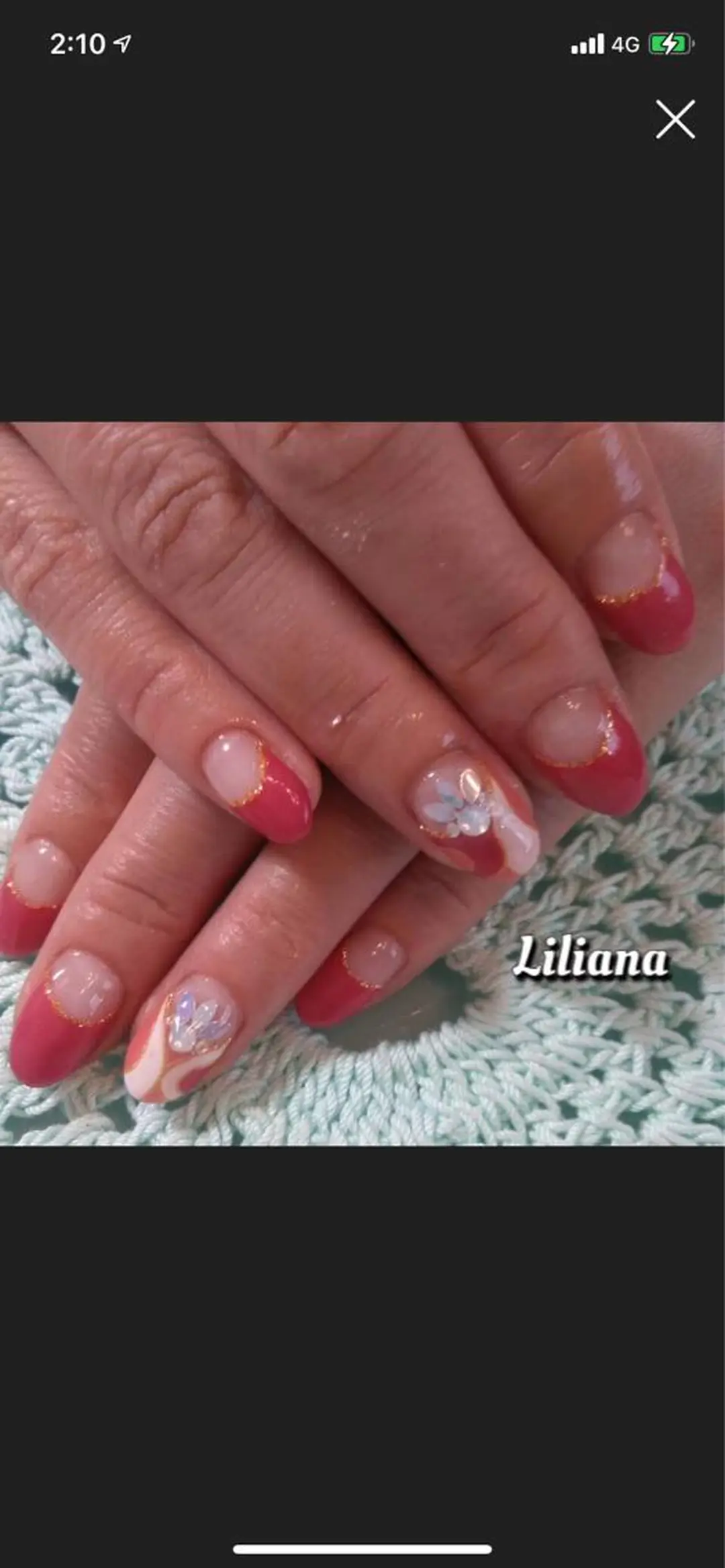 ネイル ハンドネイル 艶々の美爪を〜 【リリアーナ】のネイルデザイン