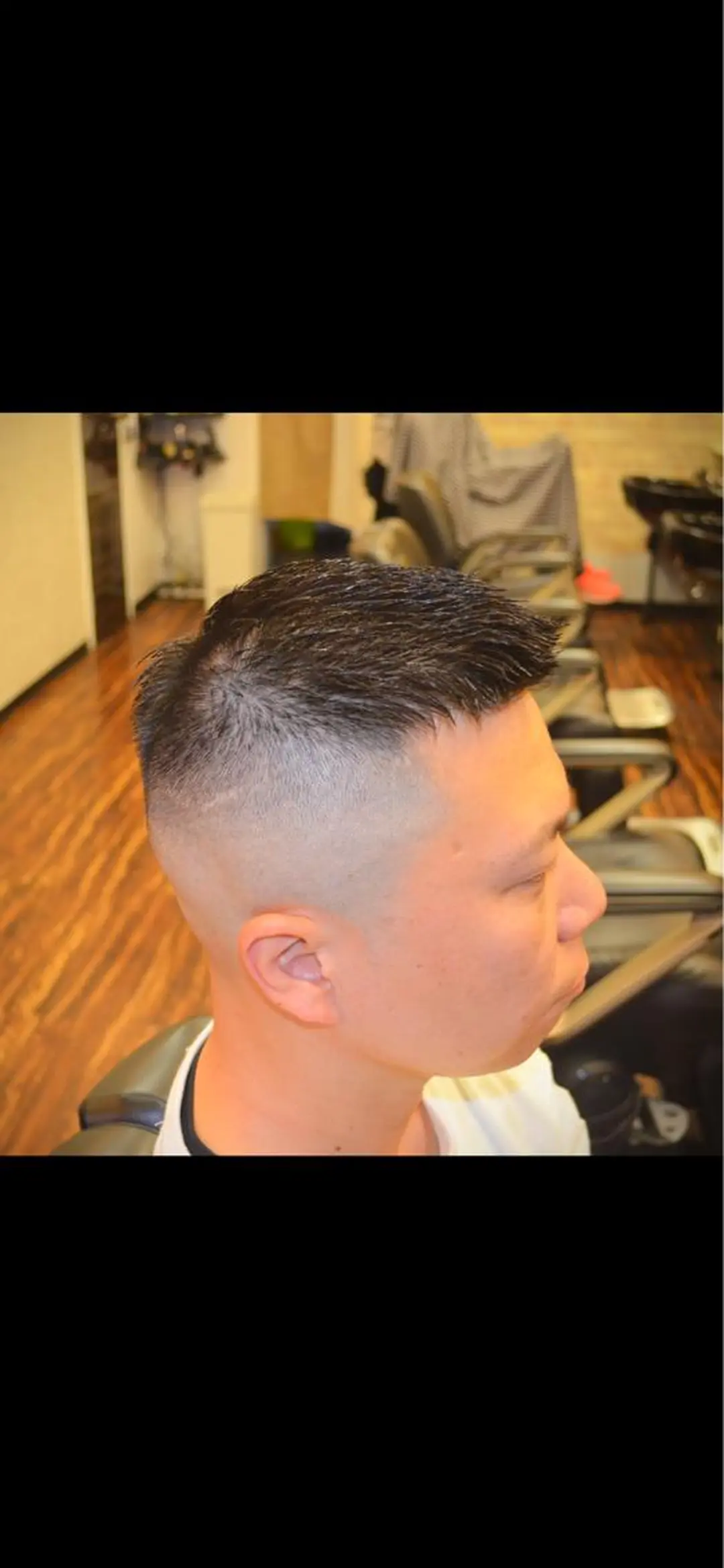 ショート メンズ フェードカット スキンフェード カット 高野浩平/フェード ツイストスパイラルのヘアスタイル