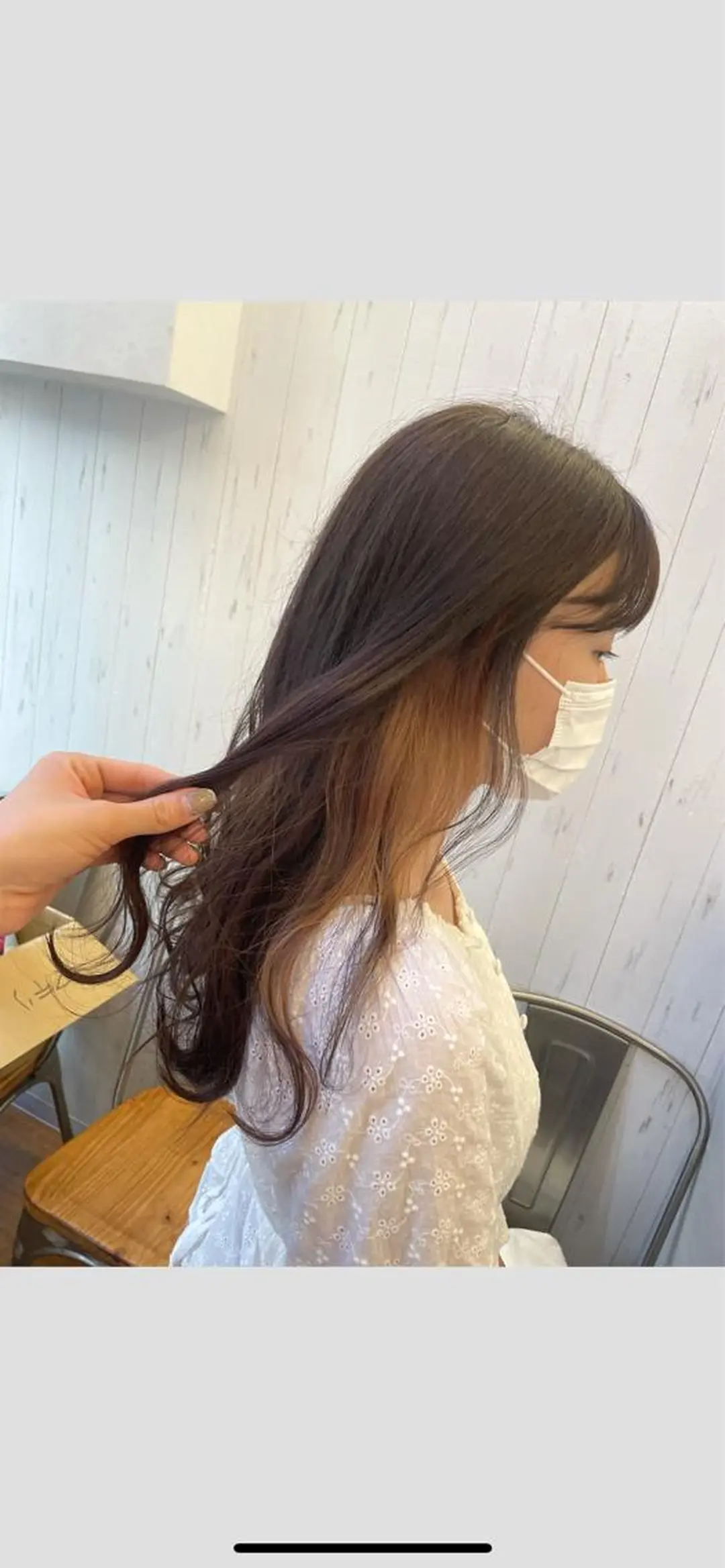 セミロング カラー march merryのヘアスタイル