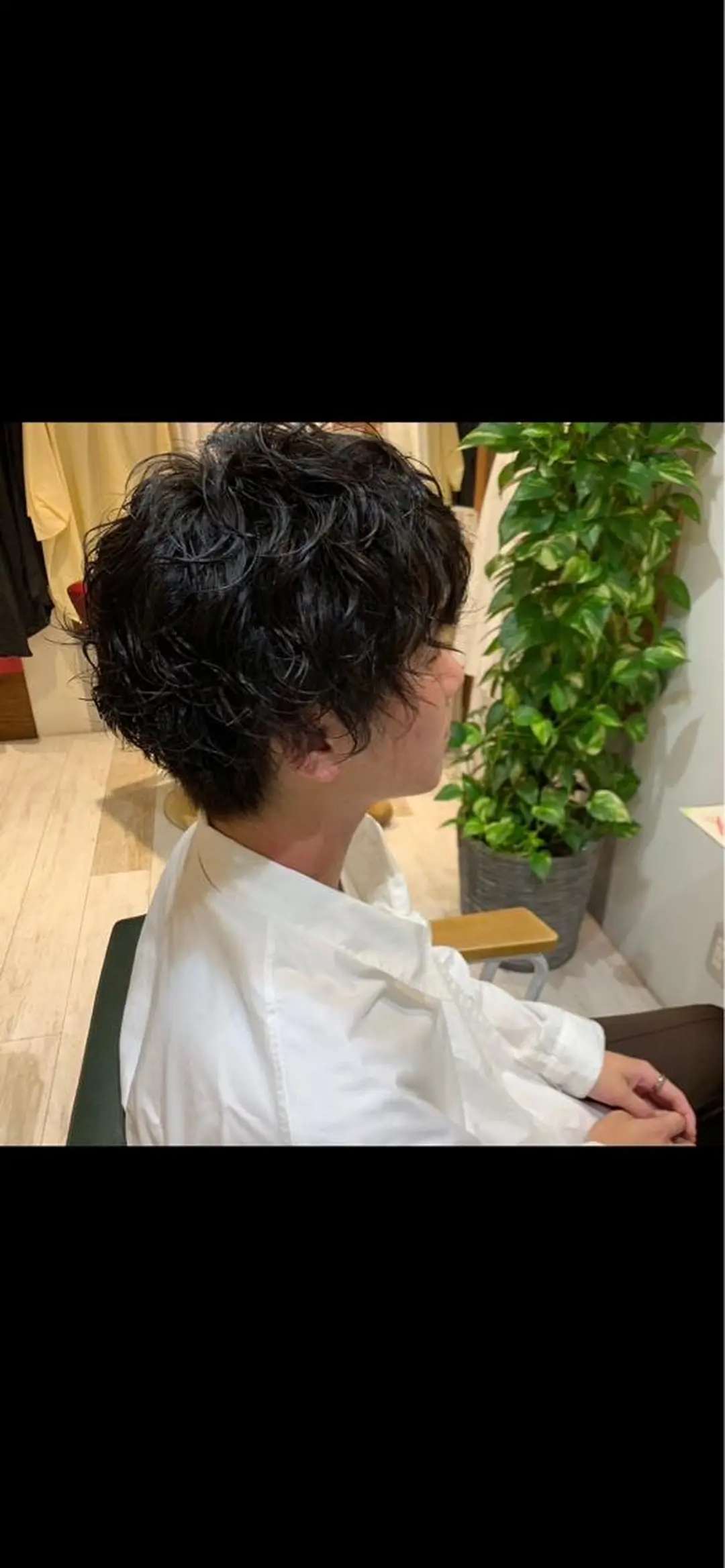 パーマ ナカムラ イヅミのヘアスタイル