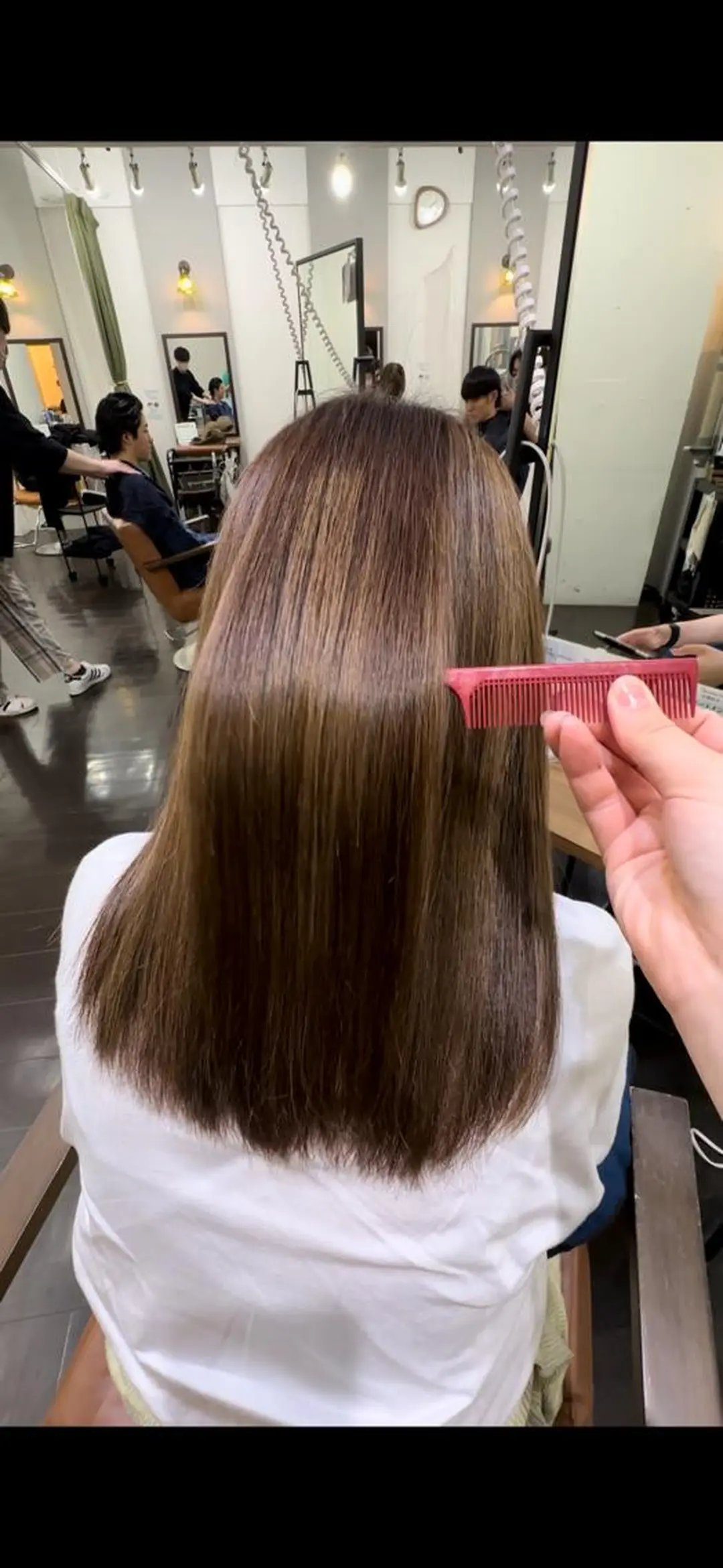 カラー 名駅/艶カラー/原田 永遠のヘアスタイル