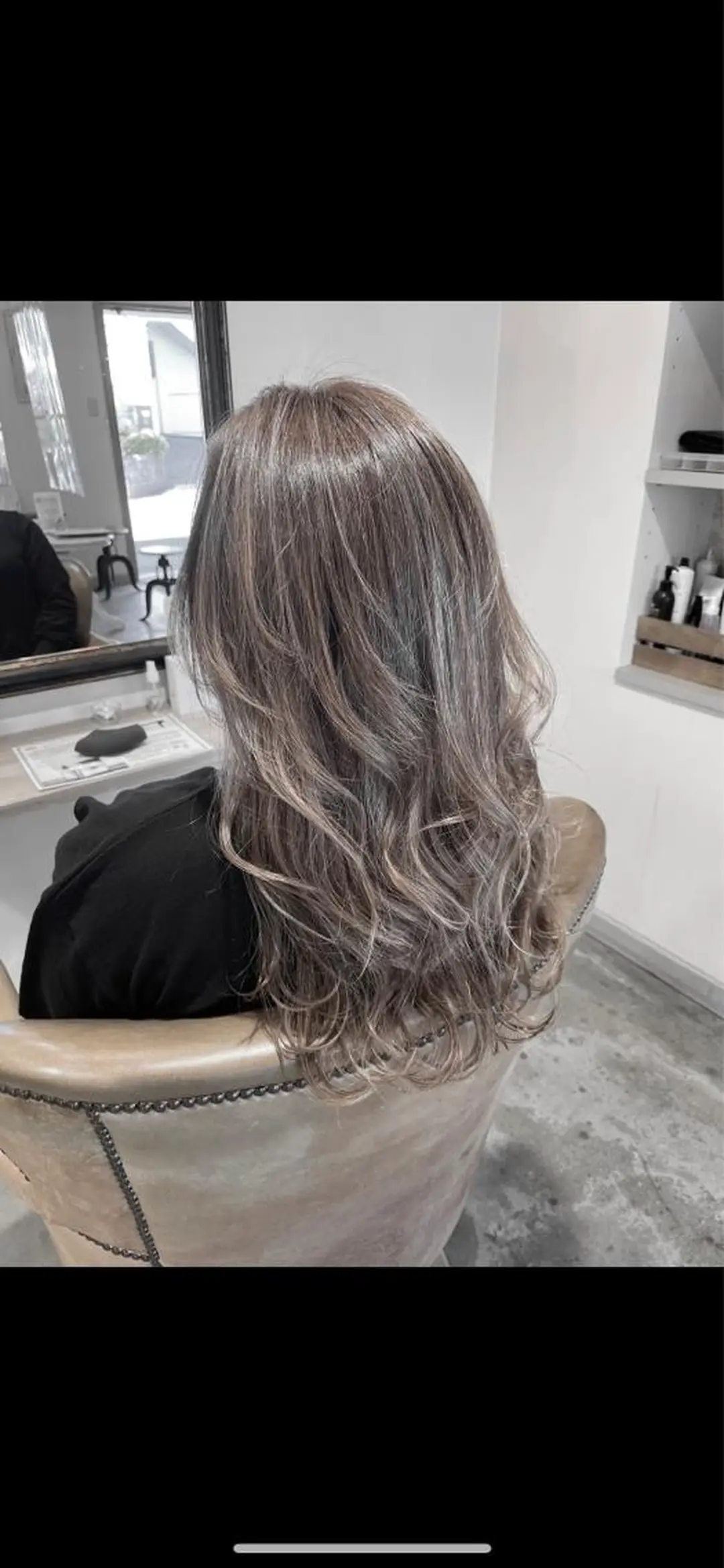 ロング カラー パーマ ヘアアレンジ キッズ ハイライトカラー オレンジ ハイライト ヘアカラー トリートメント 韓国♡ハイライト ♡YURIのヘアスタイル