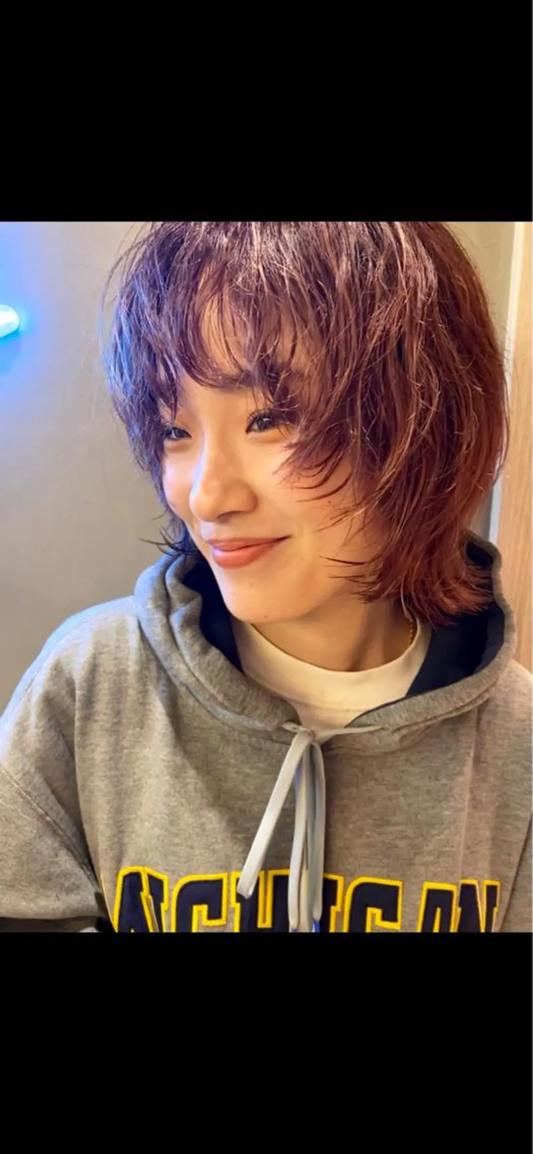 ショート カラー 顔周り/ブリーチなし /縮毛矯正🫧伊勢のヘアスタイル
