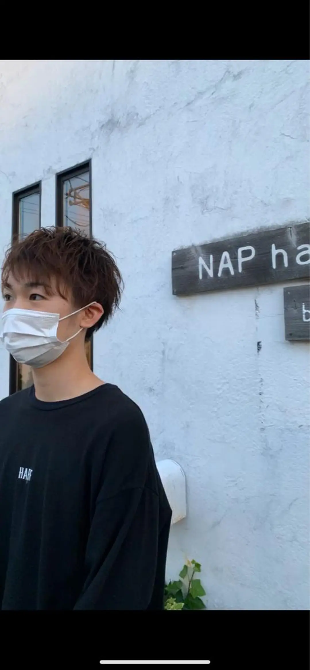 メンズ メンズパーマ/ダウン パーマ/十文字玲音のヘアスタイル