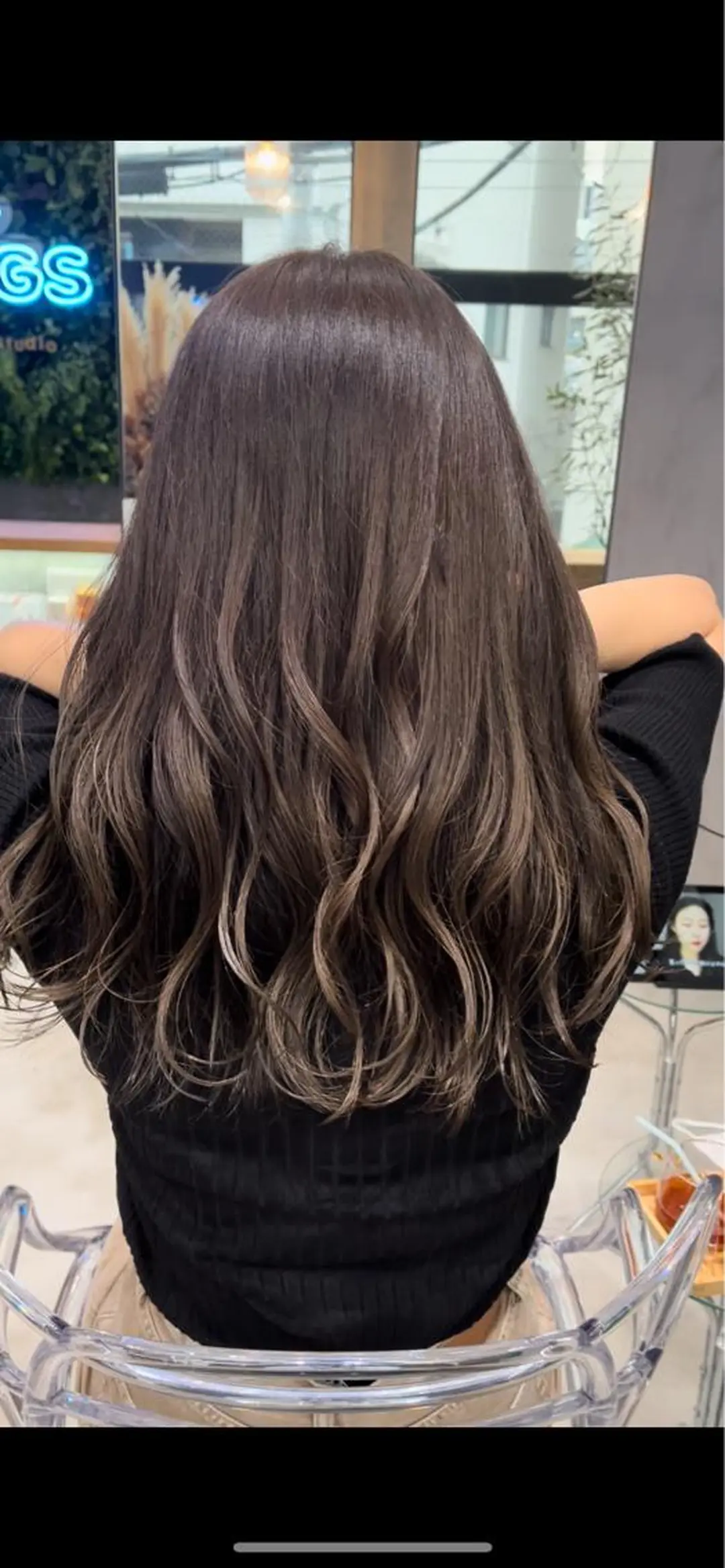 セミロング ヘアカラー トリートメント ヘッドスパ N.G.S(ナージス)所属・🌟髪質改善/透明感 🌟代表RYOのヘアスタイル