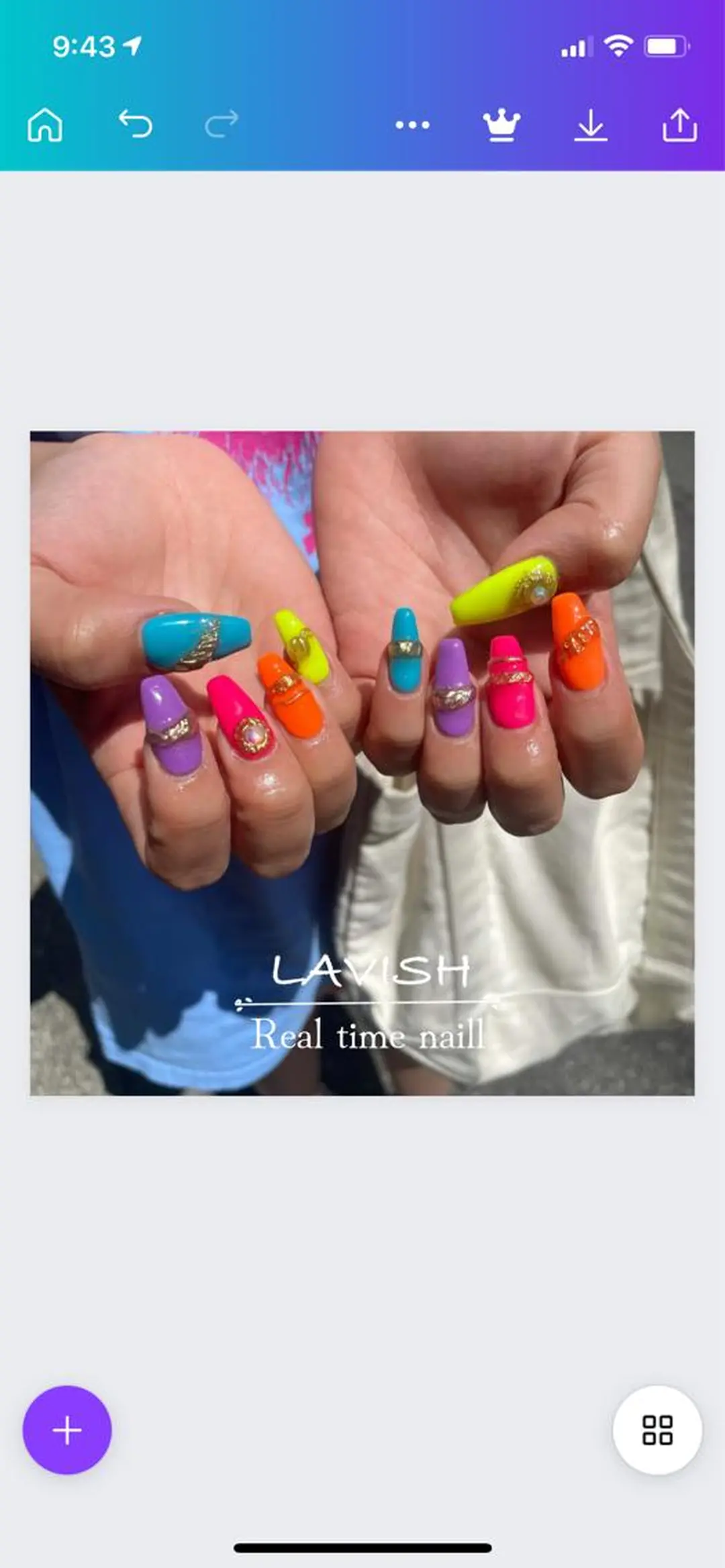 ネイル LAVISH nail salonのヘアスタイル