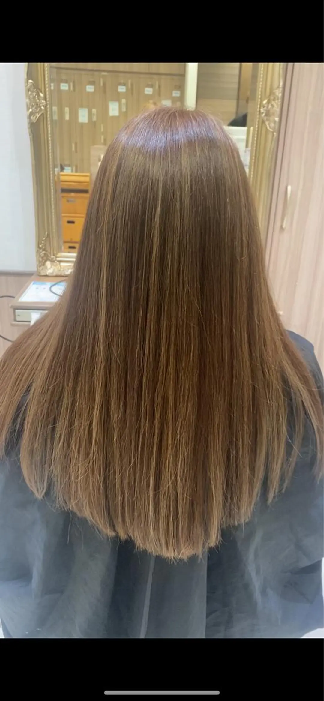 ロング カラー 古川 琴美のヘアスタイル