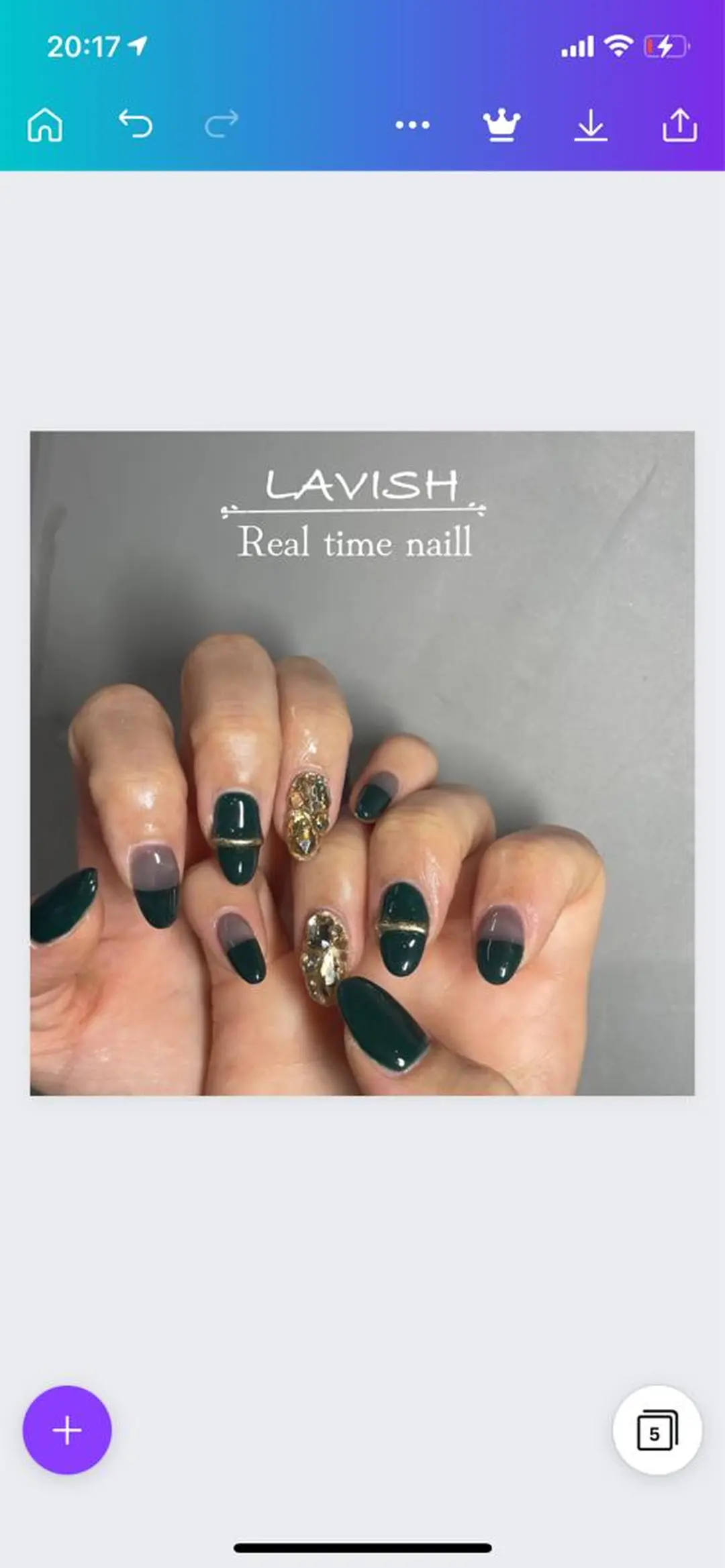 ネイル LAVISH nail salonのヘアスタイル