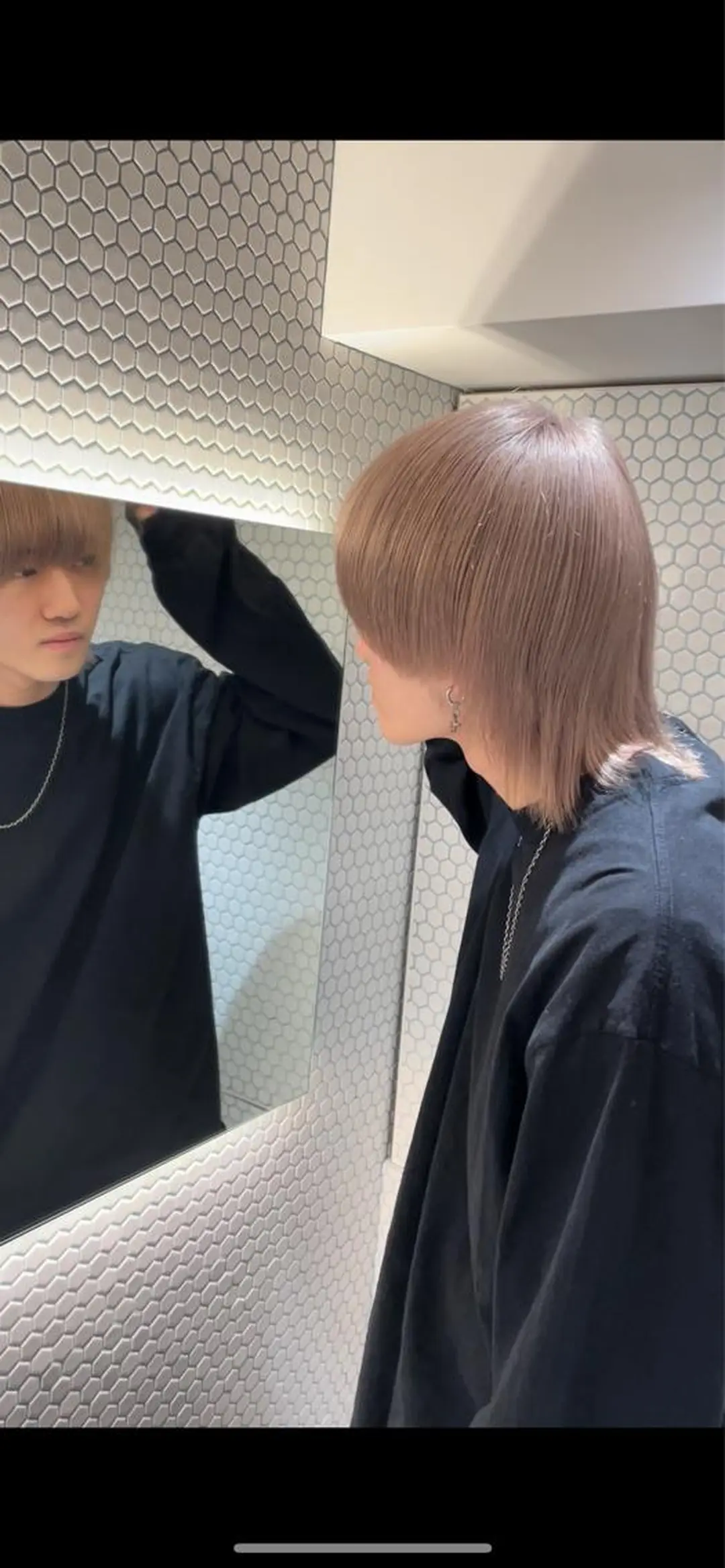 ショート カラー ベージュカラー ミルクティーベージュ メンズブリーチカラー ❤︎hirokoのヘアスタイル