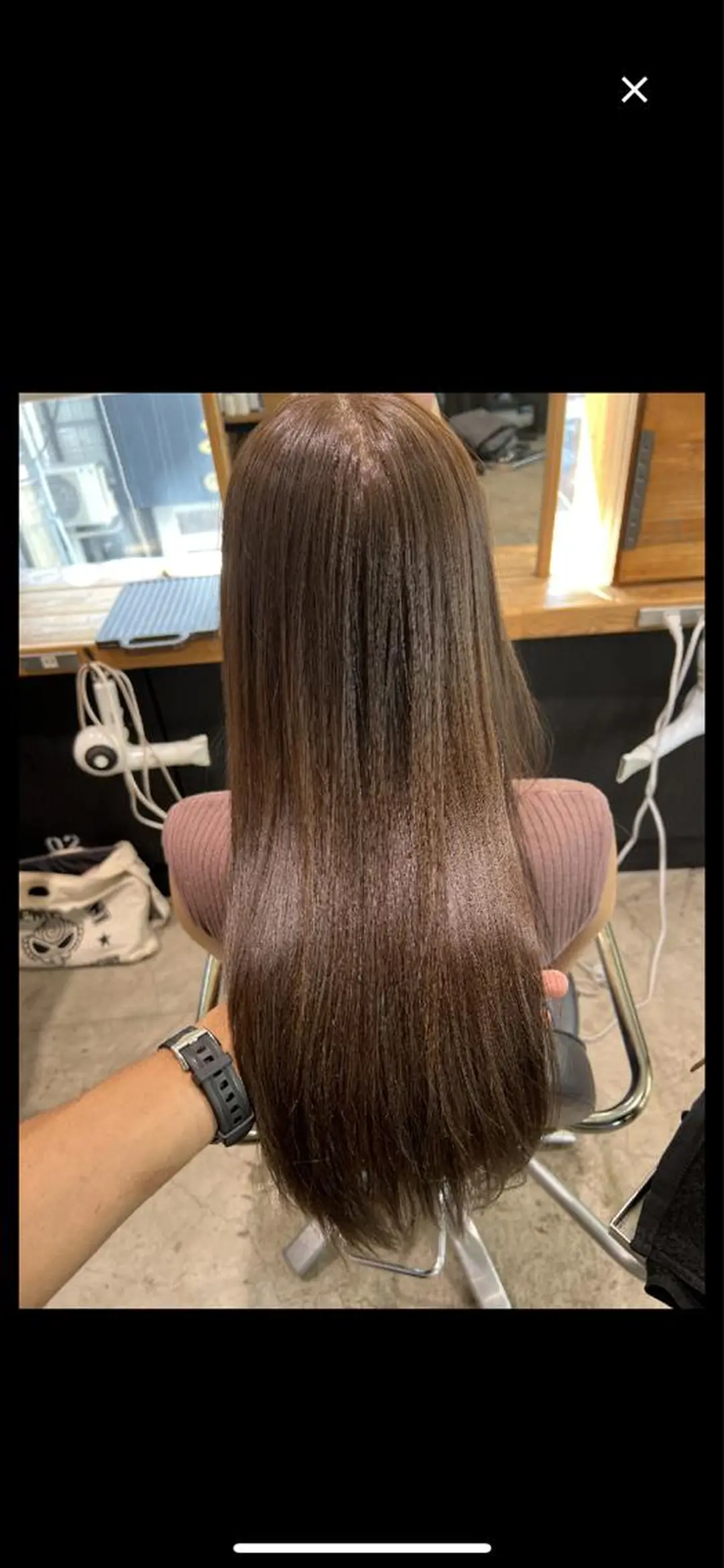 ロング トリートメント ヘアカラー トリートメント 舘野 太嘉宏のヘアスタイル