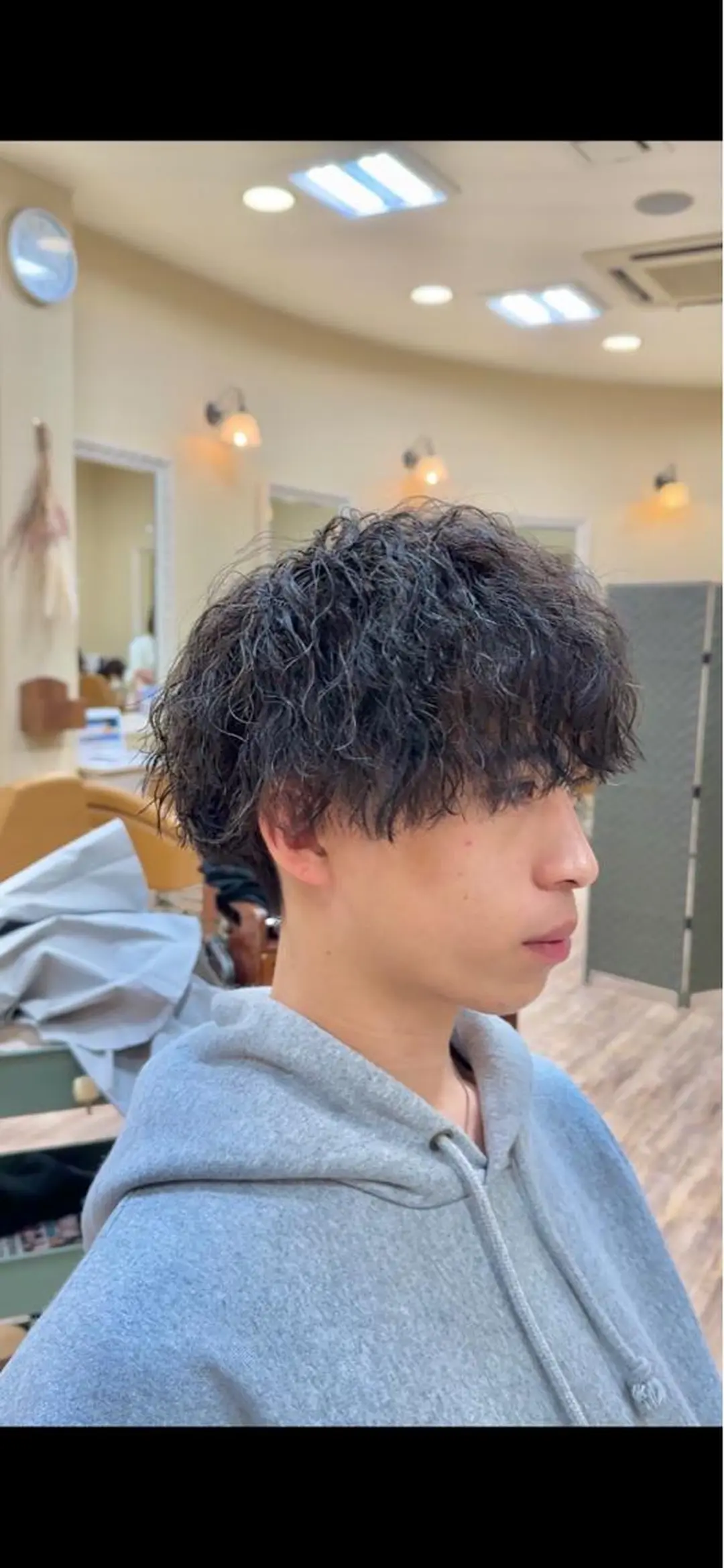 ショート カラー パーマ メンズ メンズブリーチ メンズハイライト メンズパーマ スペインカール スパイキーショート Gain KAKKY 名古屋/池下駅3分のヘアスタイル