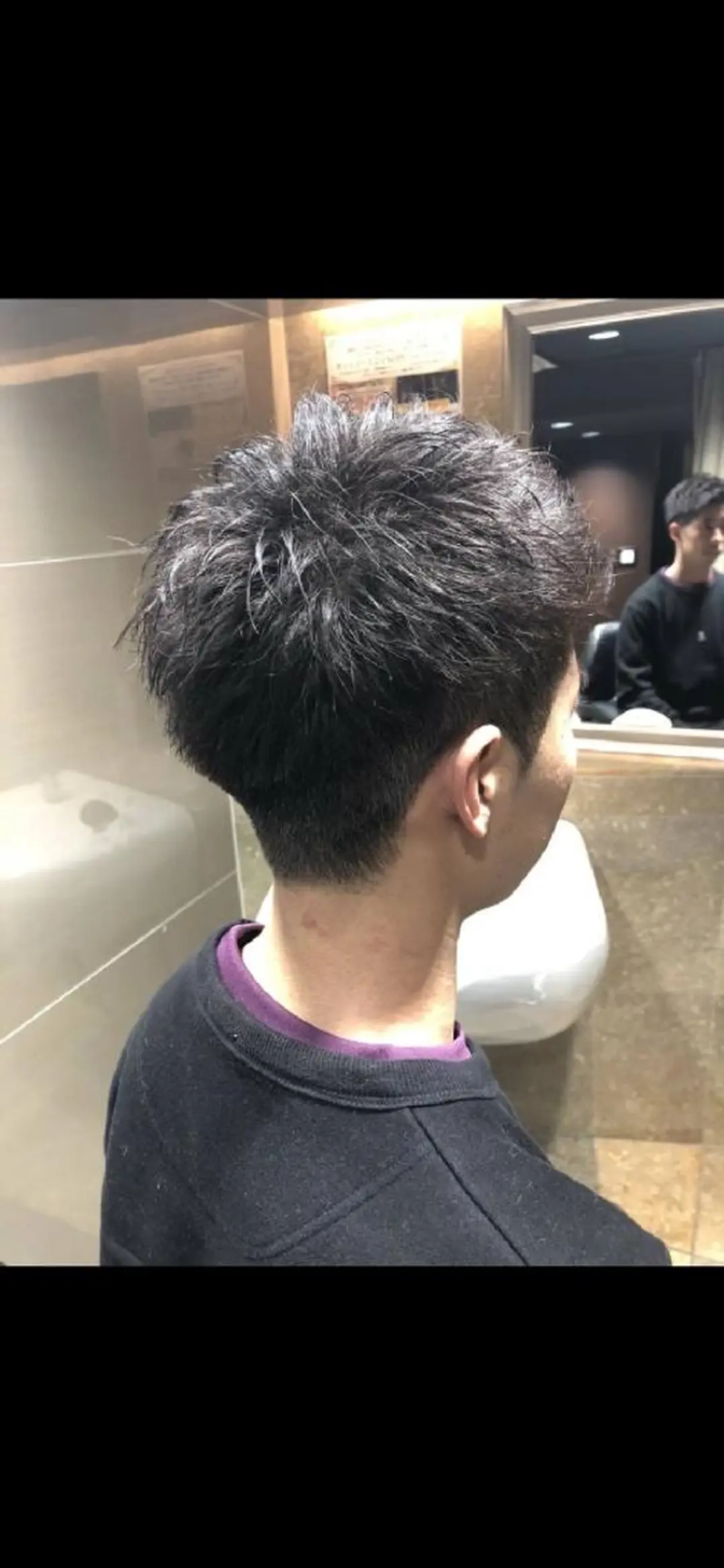 ショート メンズ 餘野 玲渚のヘアスタイル