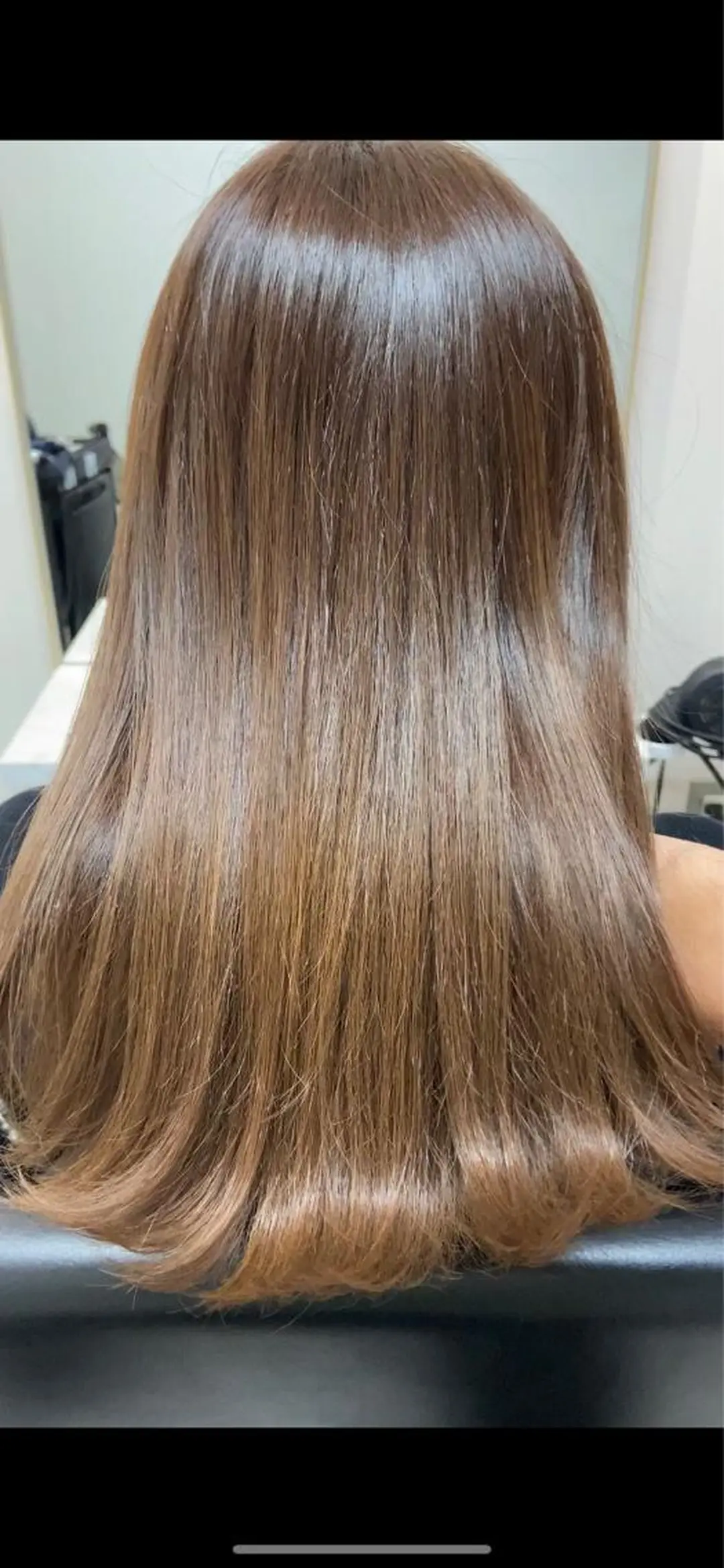 ロング カット ヘアカラー トリートメント 吉井 美穂奈のヘアスタイル