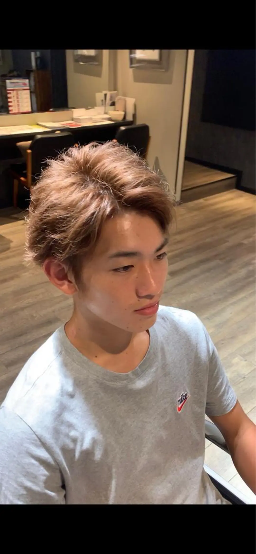 ショート メンズ 鹿児島 TSUBASAのヘアスタイル