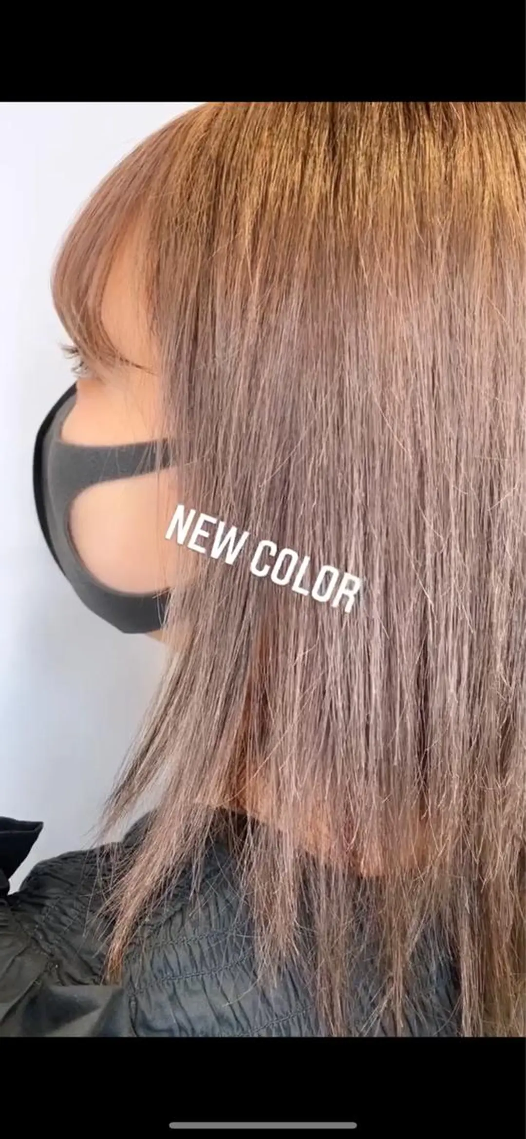 ミディアム カラー ヘアカラー トリートメント 中川/縮毛矯正/ 高羽　克明のヘアスタイル