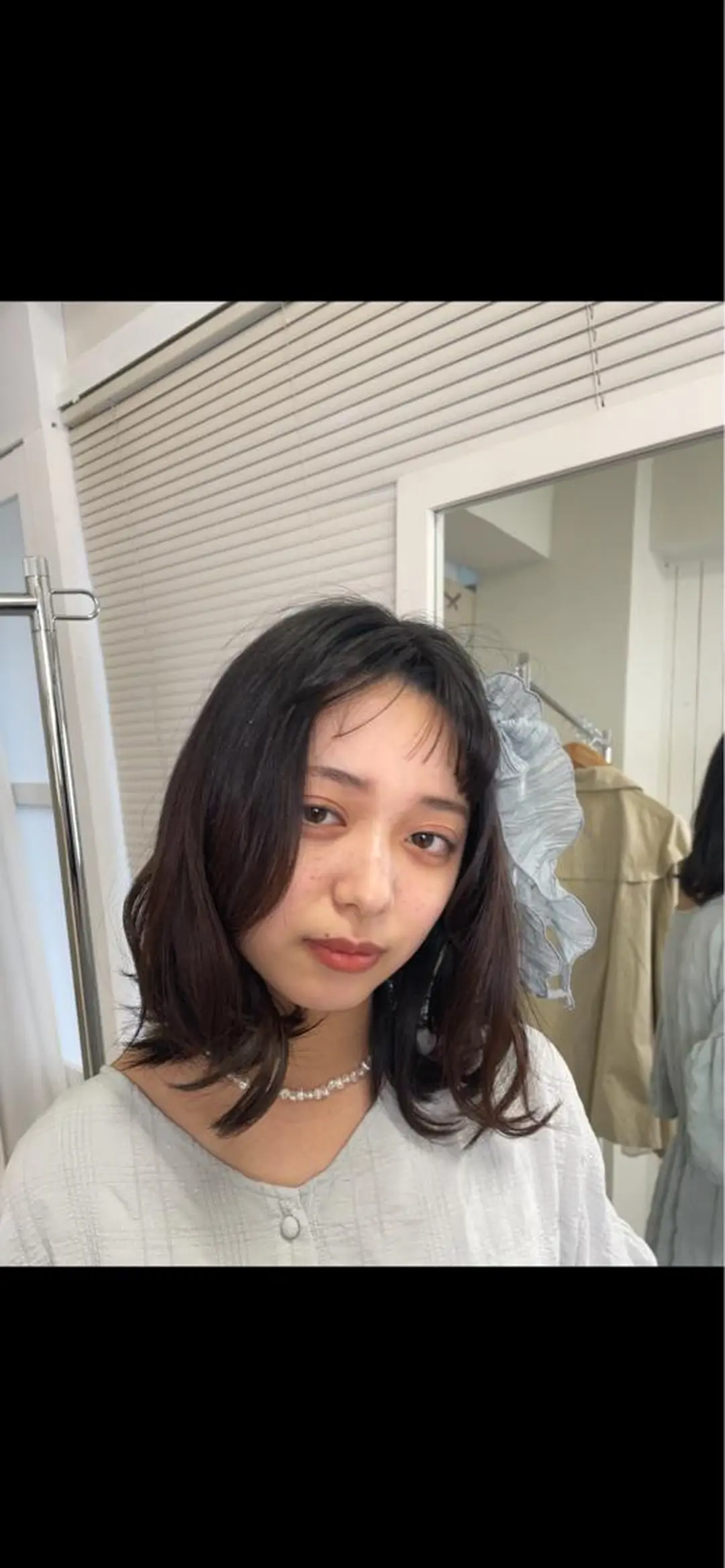 セミロング ヘアアレンジ マツエク・マツパ 安達 萌花のヘアスタイル