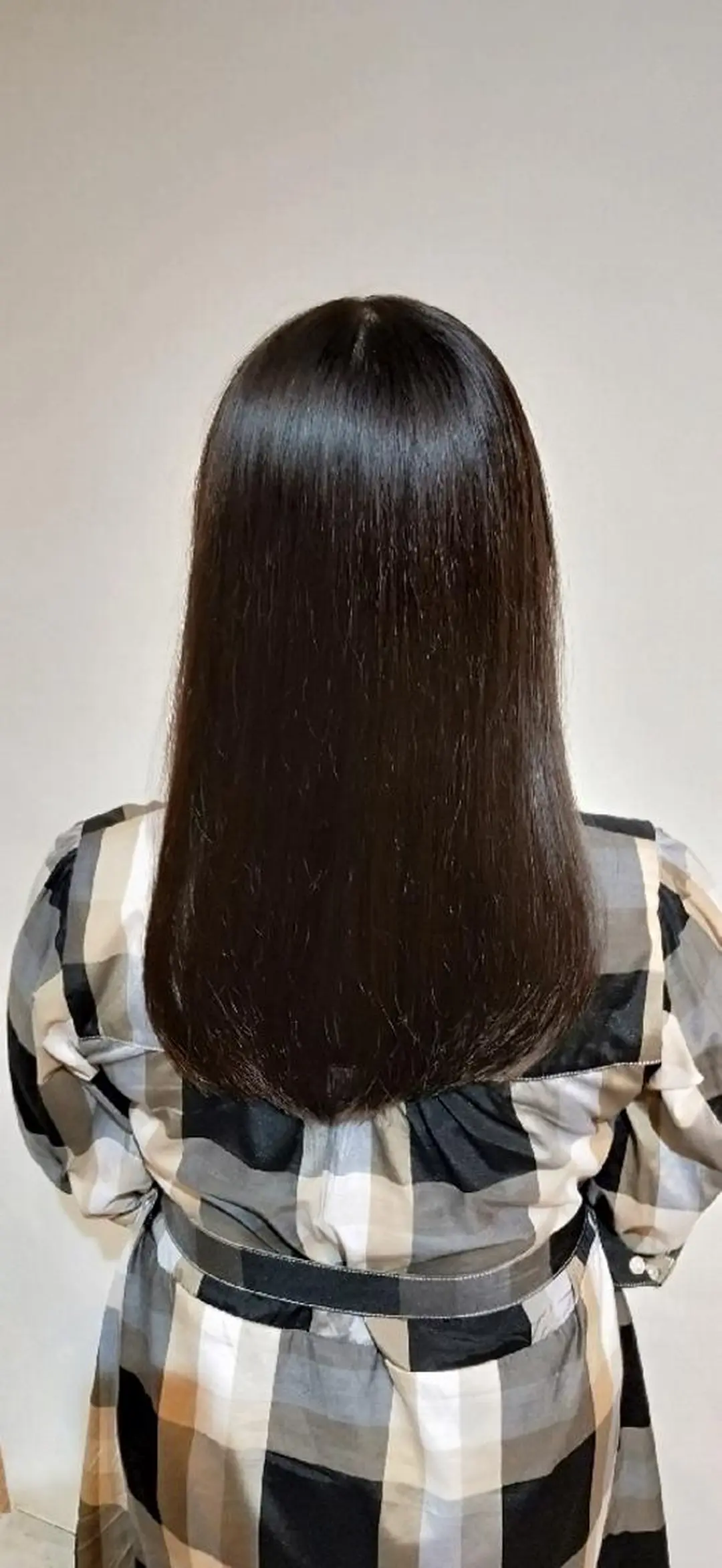 ロング カット 縮毛矯正 安藤 浩樹のヘアスタイル