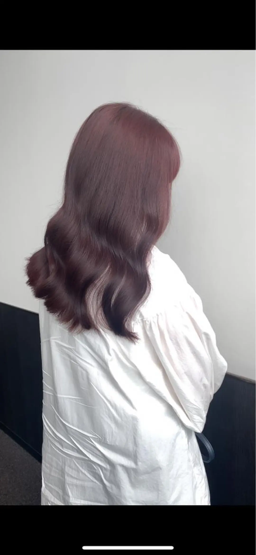 カラー ラベンダーカラー 難波/ヘアカラー 藤原育美のヘアスタイル