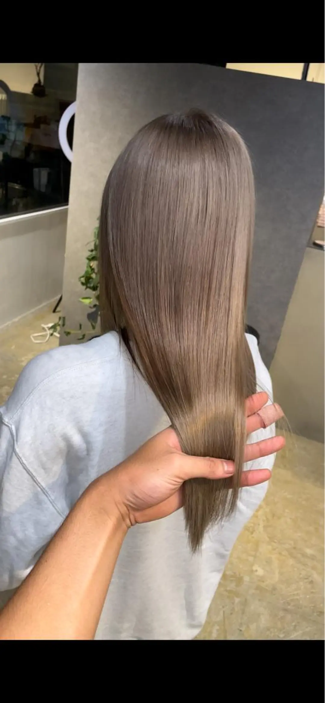 ロング ヘアカラー 心斎橋/海外レイヤー 募集中三好玲奈のヘアスタイル