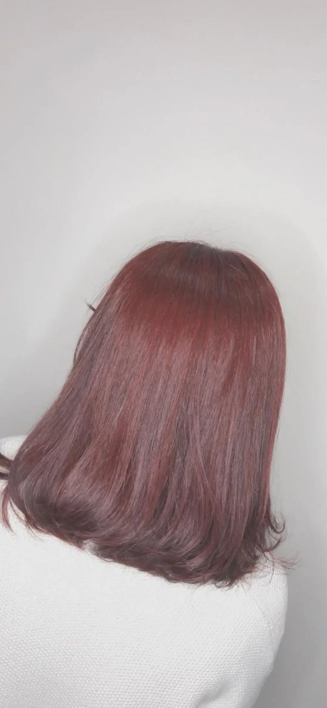 ミディアム カラー NINE＋/代表 ブリーチ特化型サロンのヘアスタイル