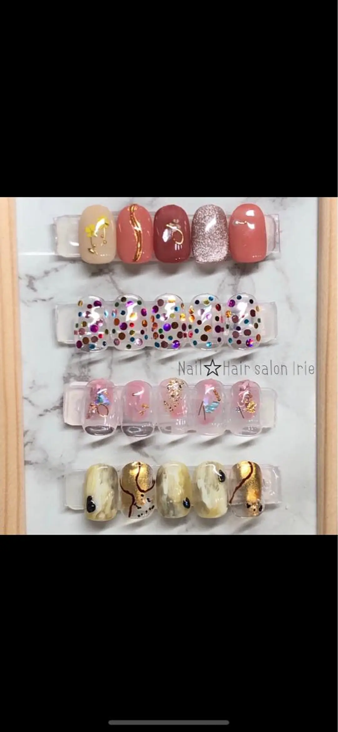 ネイル ハンドネイル Hair salon Irie所属・與儀 知佳のネイルデザイン