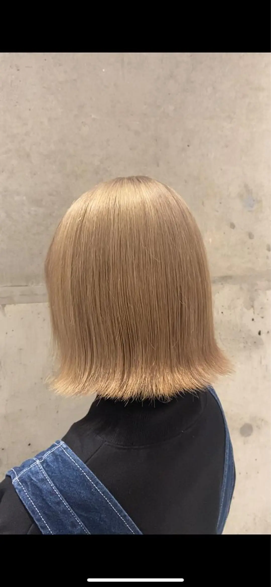 ミディアム カラー カット ヘアカラー トリートメント れい🫧 ハイトーン特化のヘアスタイル