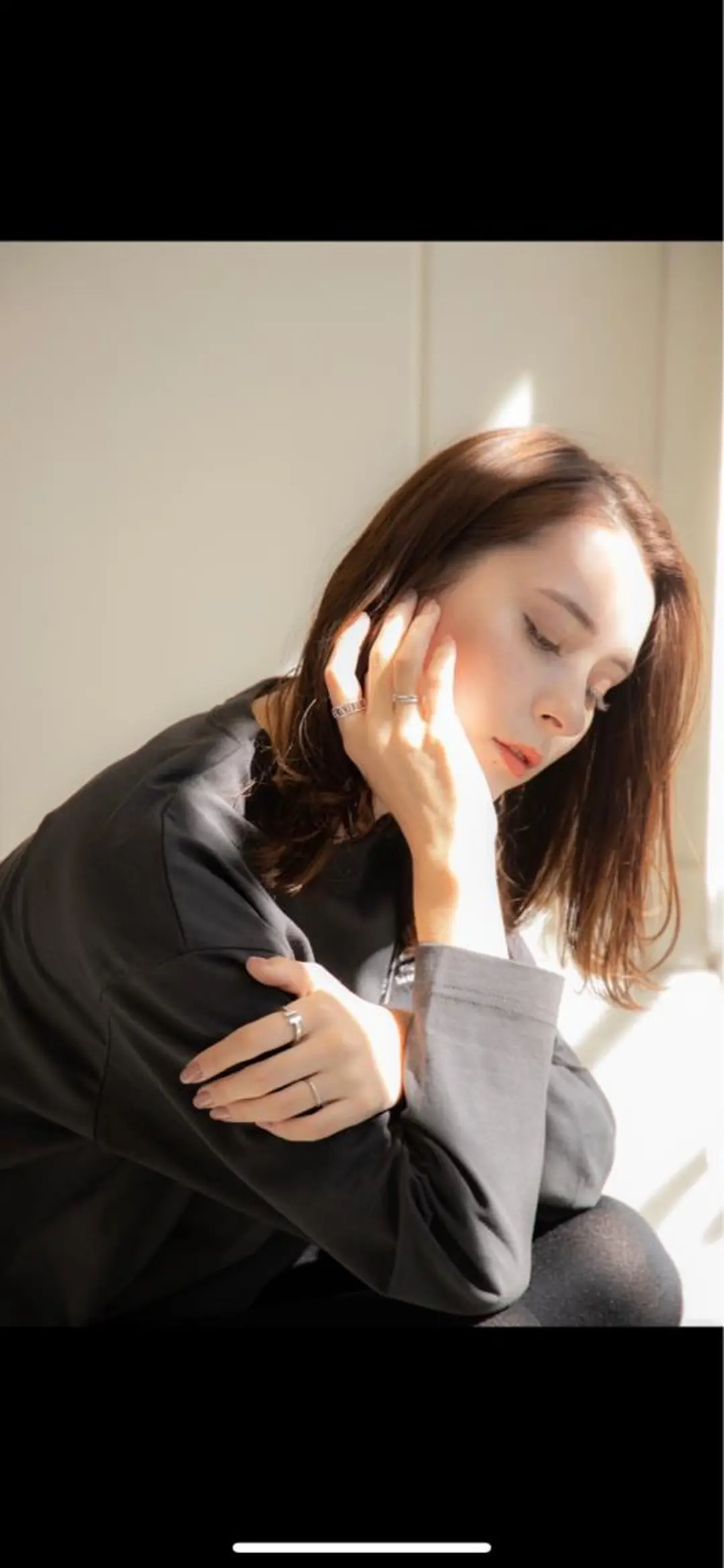 ミディアム カラー パーマ カット トリートメント ヘッドスパ 前髪/ハイライト得意 安西駿一　【銀座】のヘアスタイル