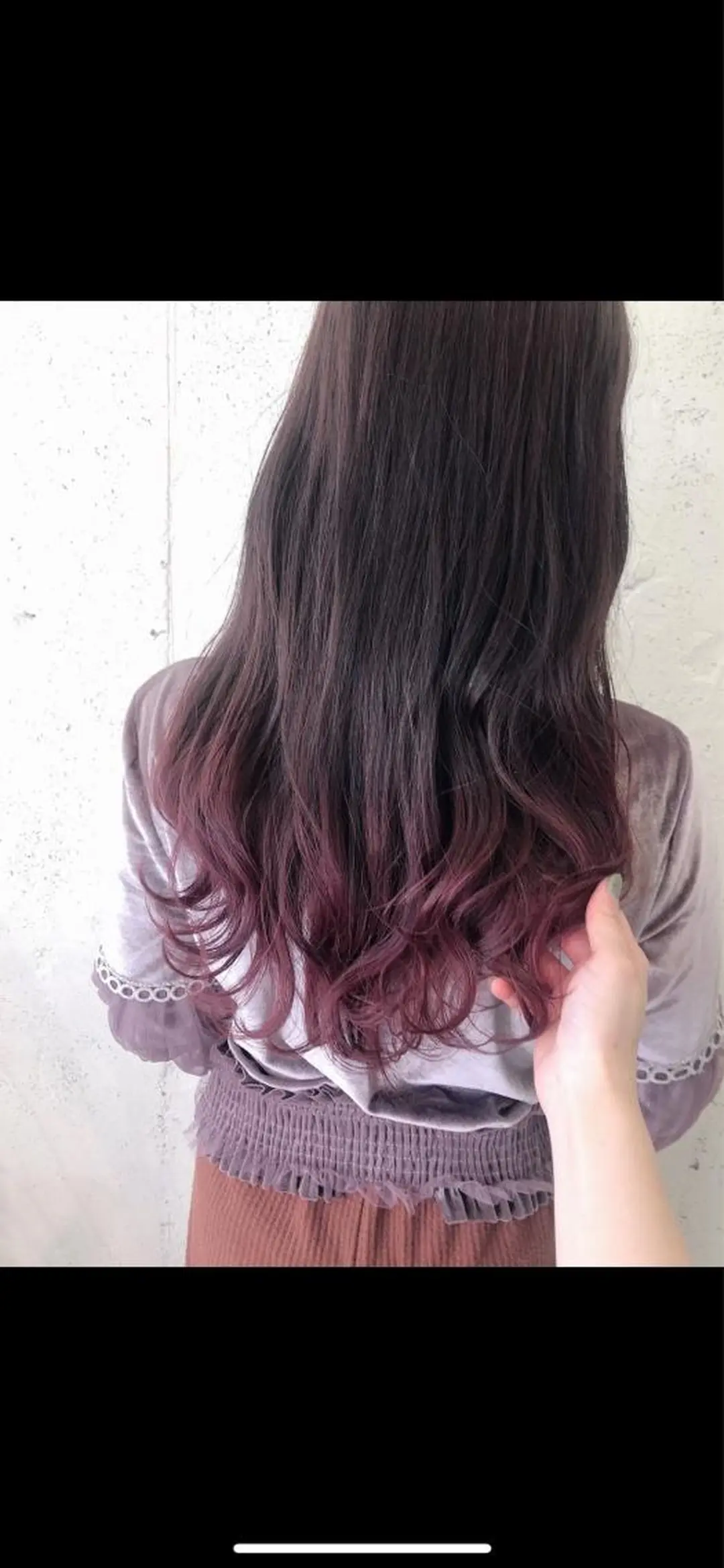 セミロング カラー デザインカラー 🌷韓国顔周りカット ×艶カラーaki🌷のヘアスタイル