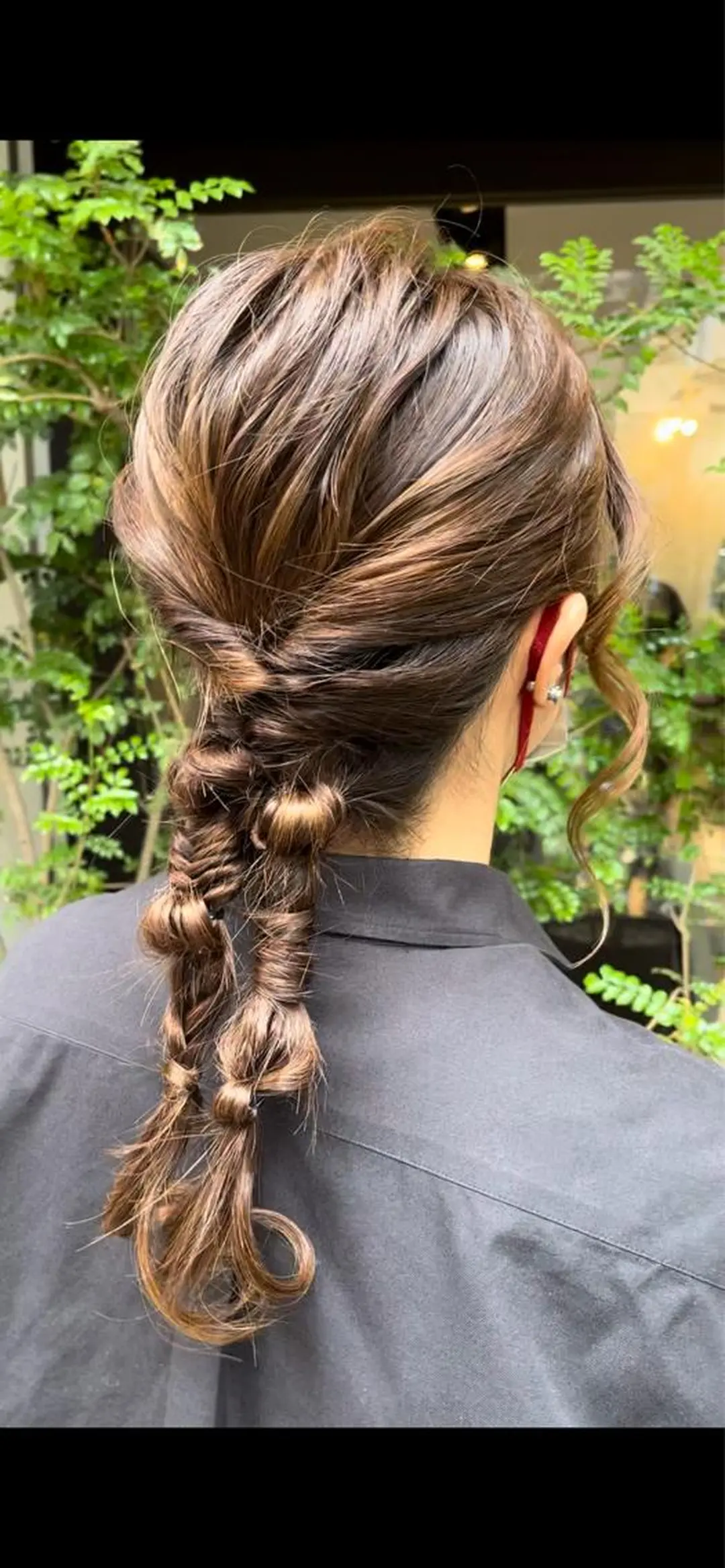 セミロング 早稲田 千尋のヘアスタイル