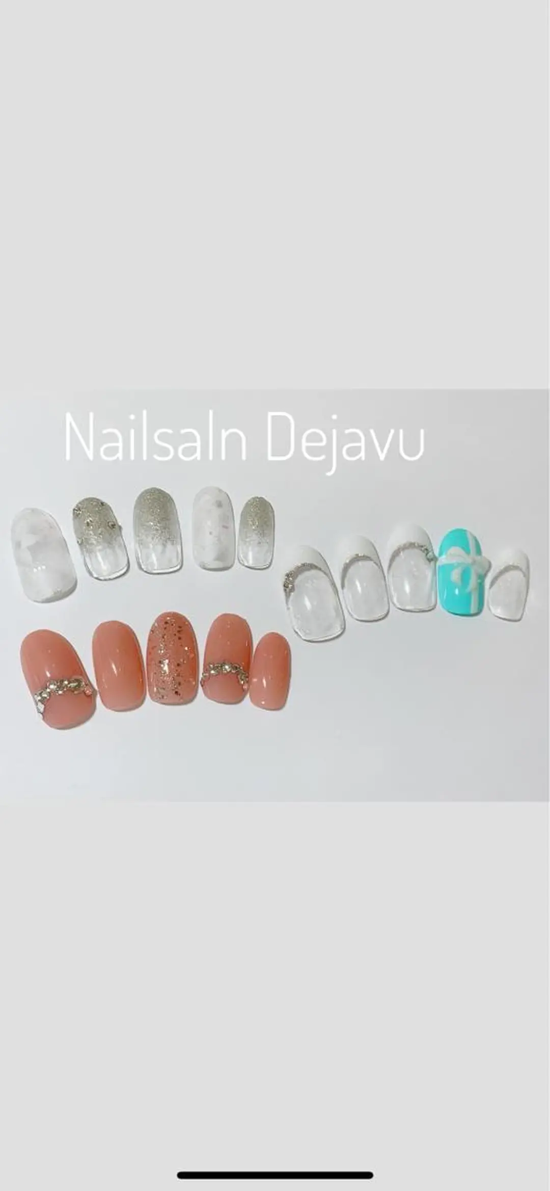 ネイル ブライダルネイル ハンドネイル Nail salon Dejavu 🌿のネイルデザイン