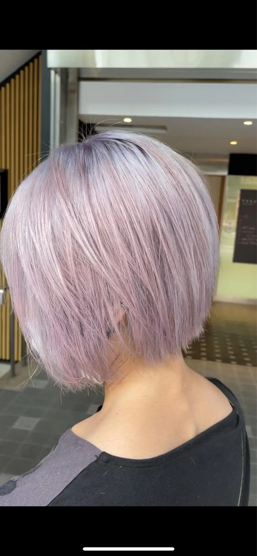 ショート ヘアカラー Selene hair 難波店のヘアスタイル