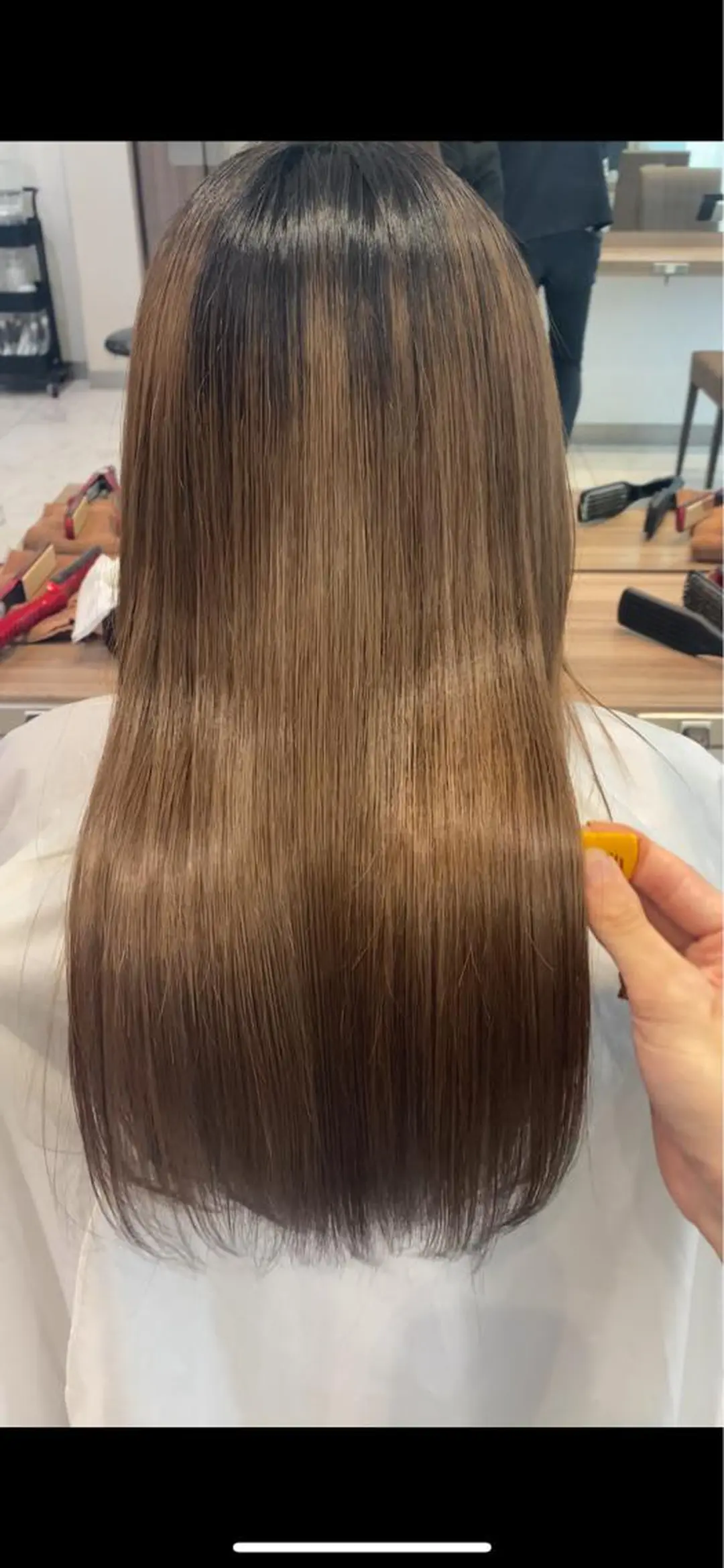 ロング 縮毛矯正 トリートメント 完全美髪特化 髪質改善/島　悠輔のヘアスタイル