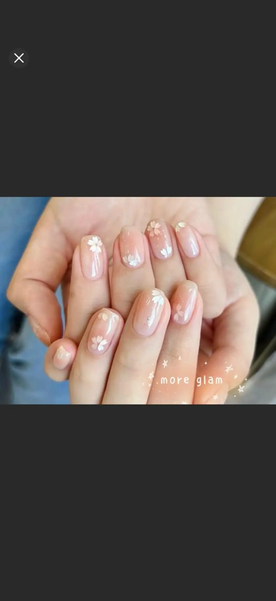 ネイル 長さ出し フットネイル フレンチネイル ジェルネイル ガラスフレンチ MoreGlam ネイルのネイルデザイン