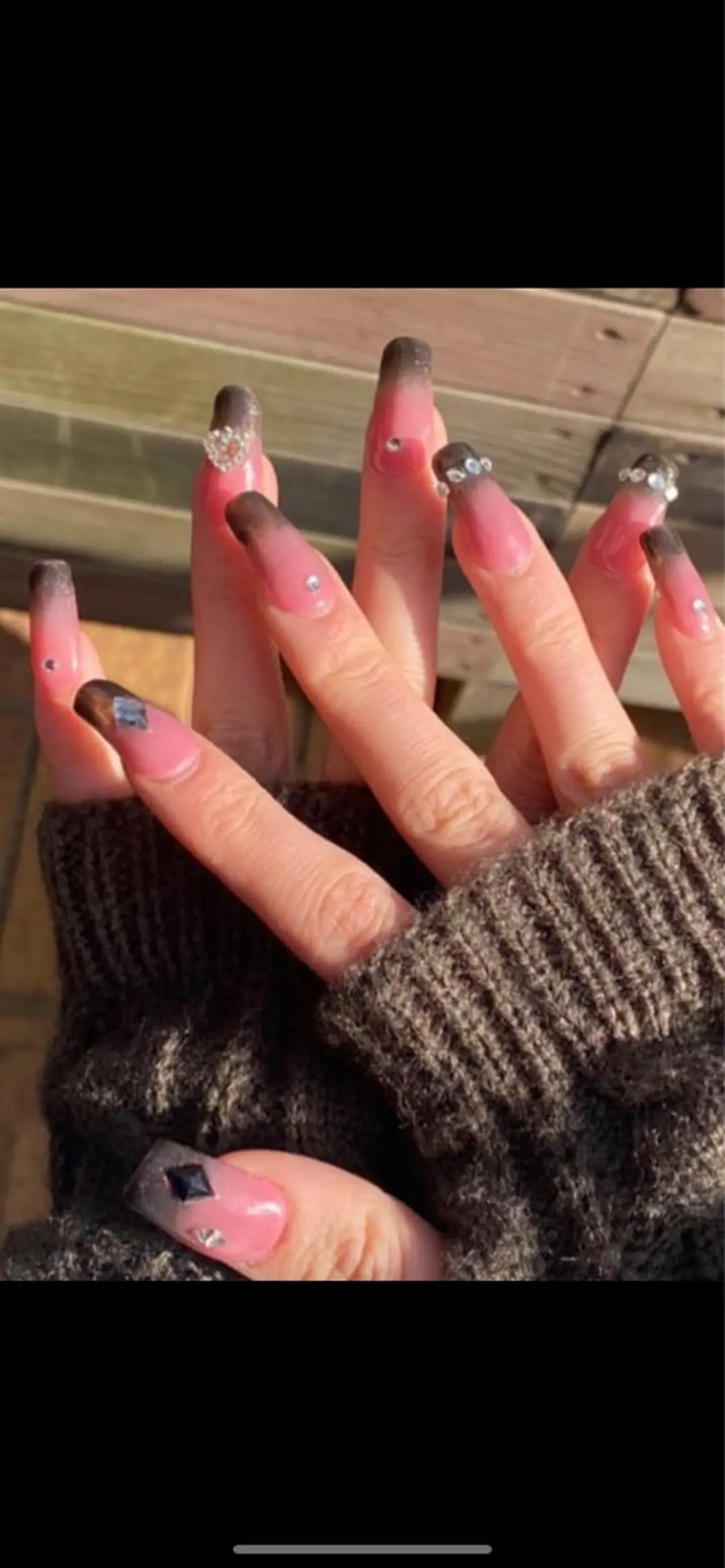 ネイル アートネイル グラデーション 韓国ネイル ワンホンネイル Ru nail♡のネイルデザイン