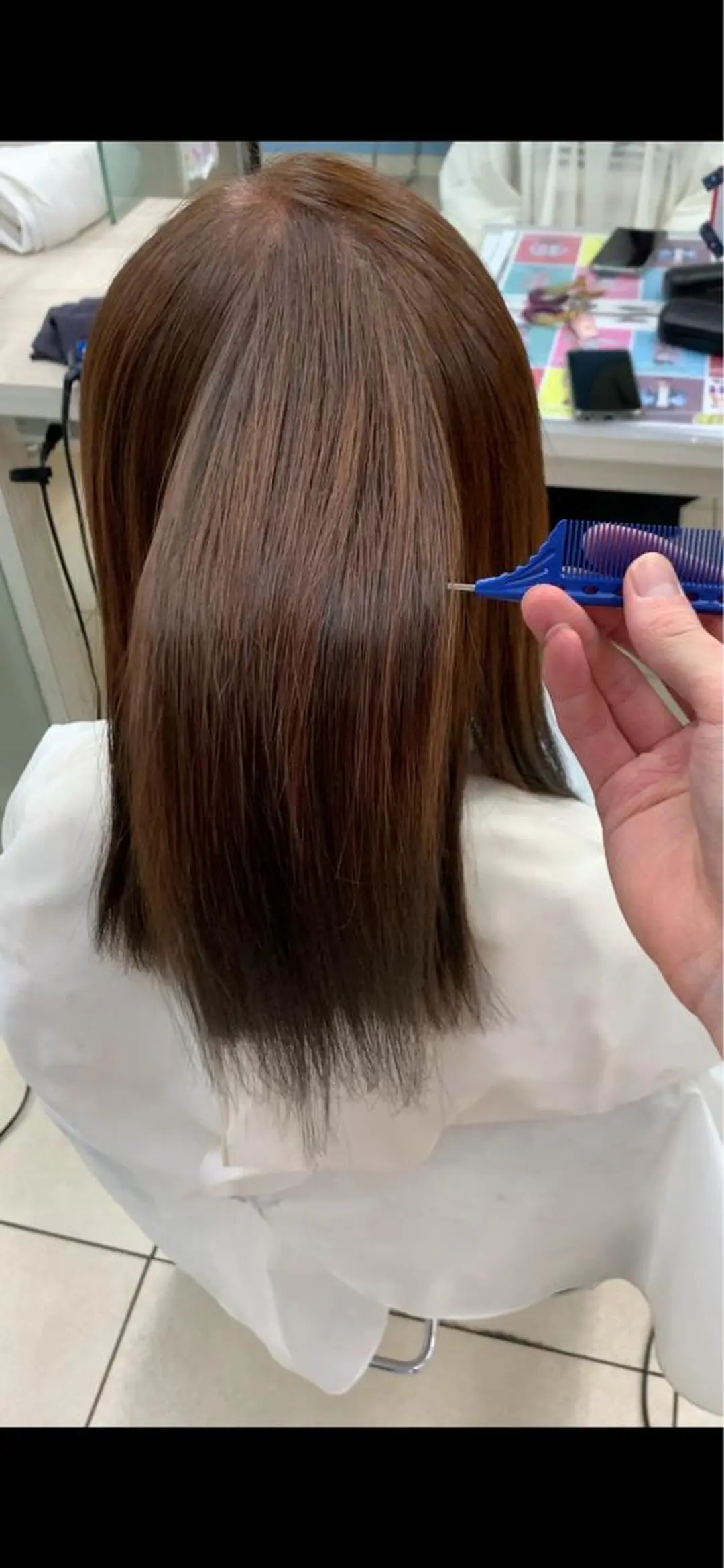 パーマ 朝ラク縮毛矯正 kiryuのヘアスタイル