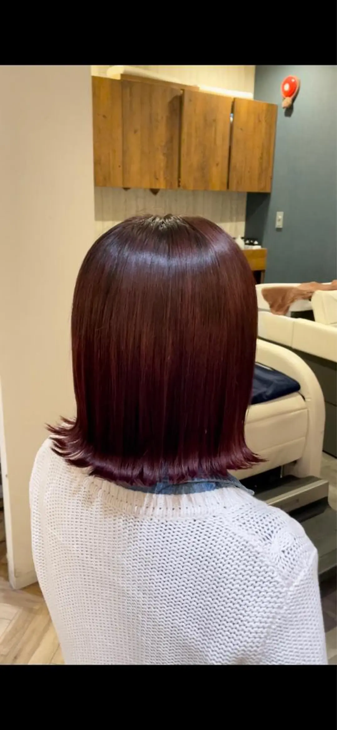 ミディアム 市川 澪のヘアスタイル
