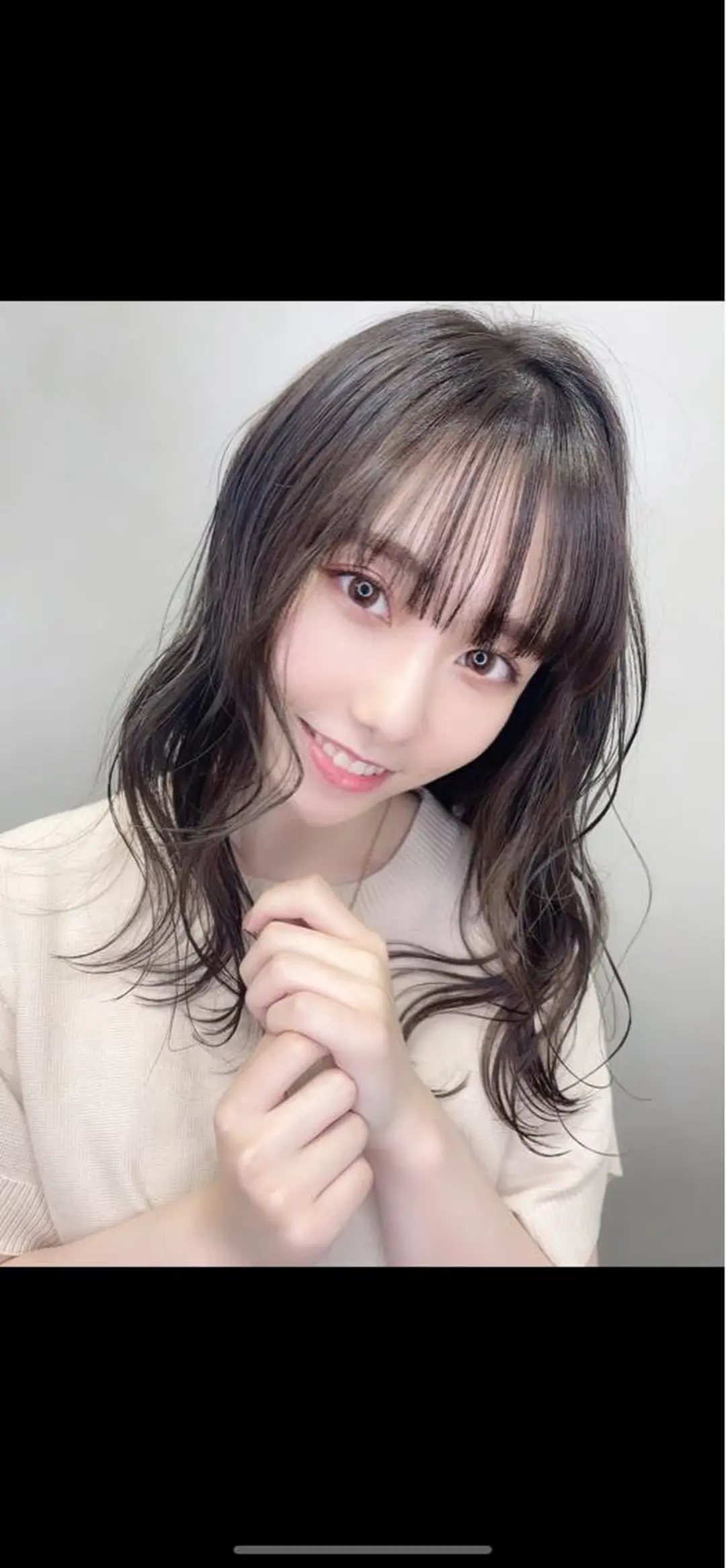 ミディアム ヘアカラー トリートメント EIGHTSOL博多 筑紫口店 溝口里穂のヘアスタイル