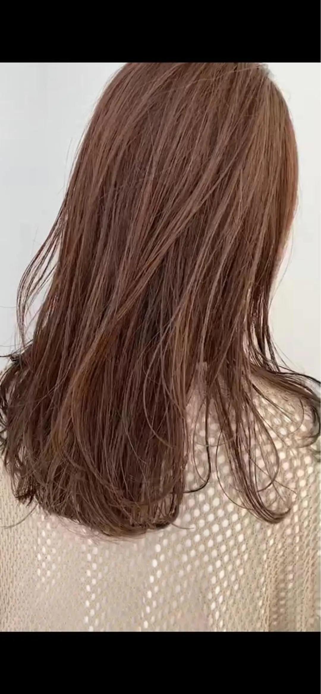 セミロング ヘアカラー 透明感カラー/レイ ヤー/Nana🌈のヘアスタイル