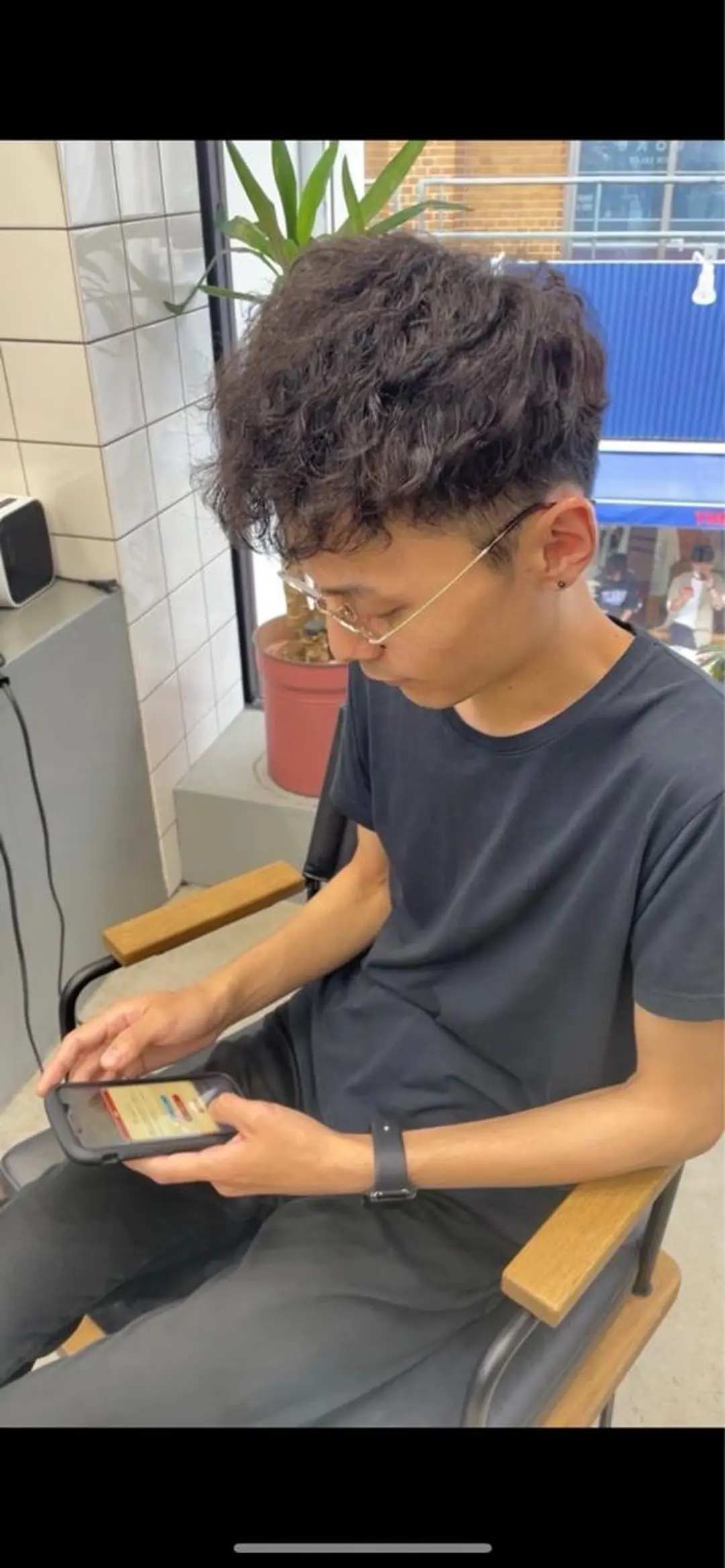 パーマ メンズ メンズ専門サロン wokeのヘアスタイル