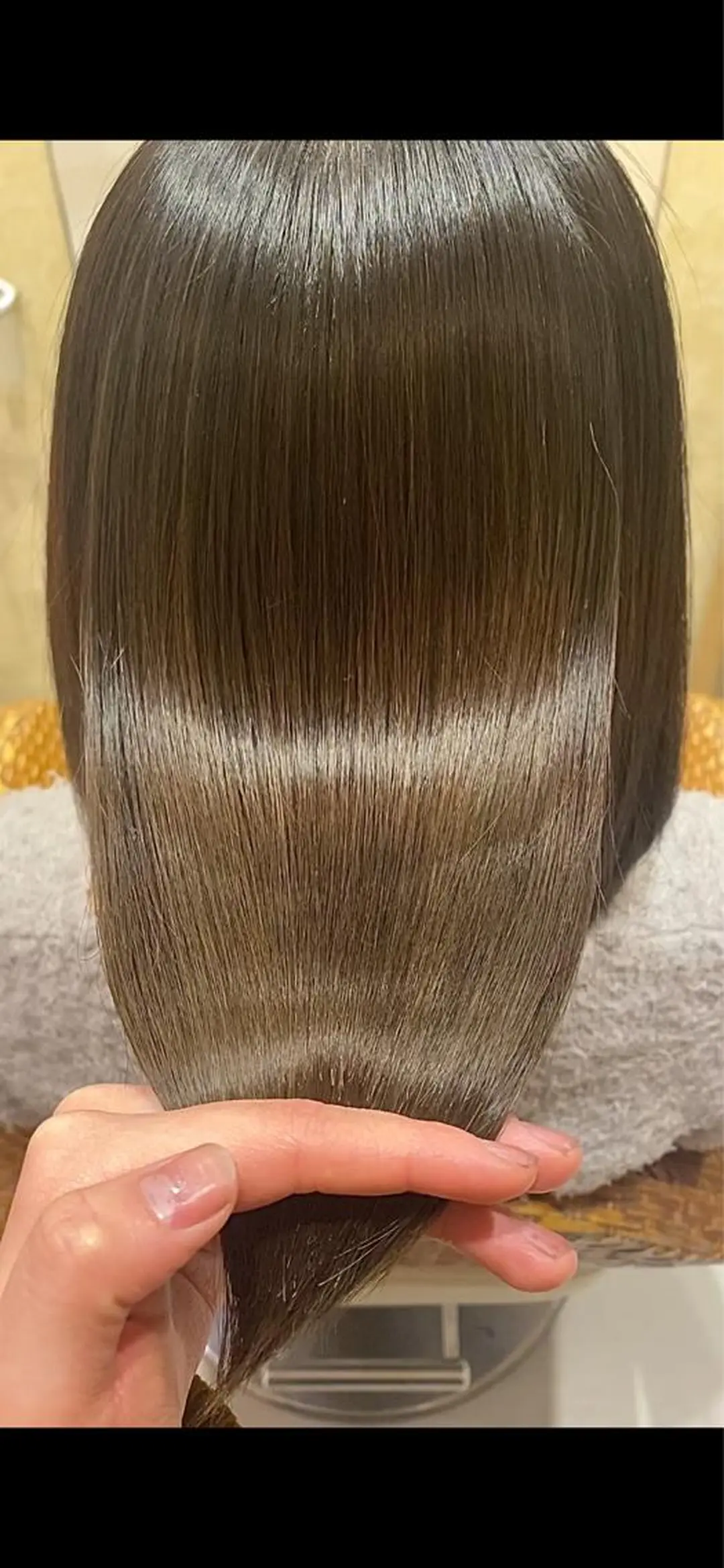 セミロング 関 日葉里のヘアスタイル
