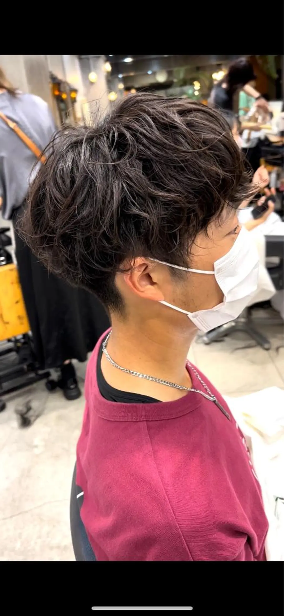 パーマ メンズ カット パーマ GO TODAY 原宿本店所属・髪質改善/縮毛矯正 /DAIKIのヘアスタイル