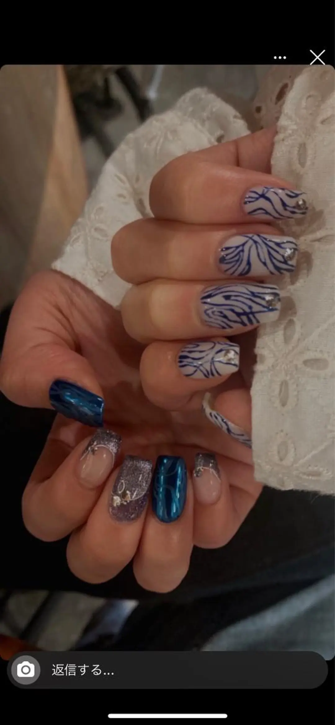 ネイル 持ち込み ニュアンスネイル Charme. NOBUKOのネイルデザイン