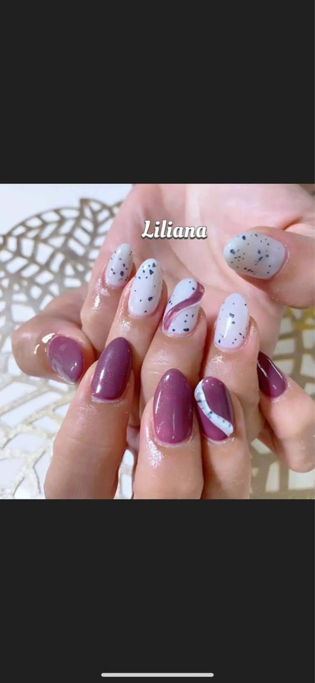 ネイル ハンドネイル 艶々の美爪を〜 【リリアーナ】のネイルデザイン