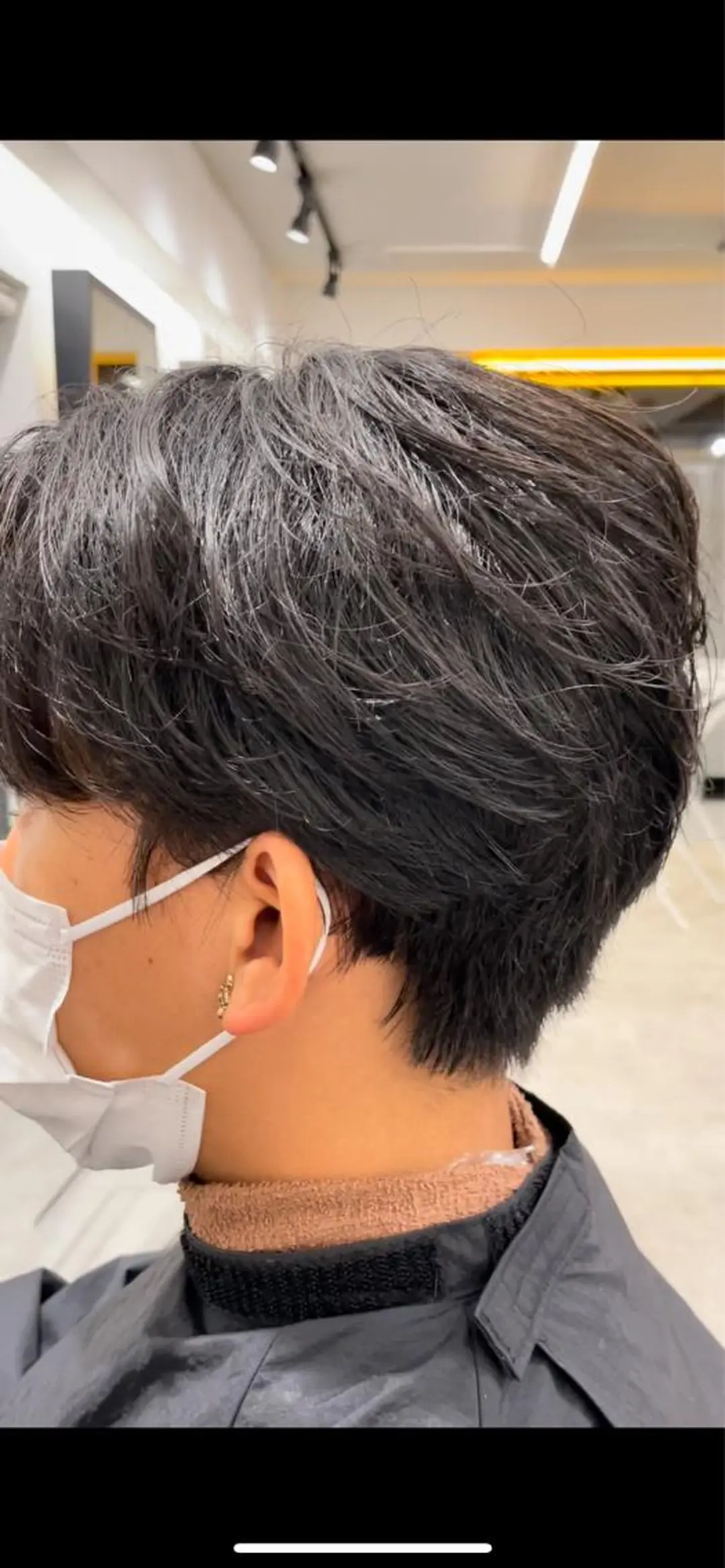 ショート パーマ メンズ fifth 山中達也のヘアスタイル