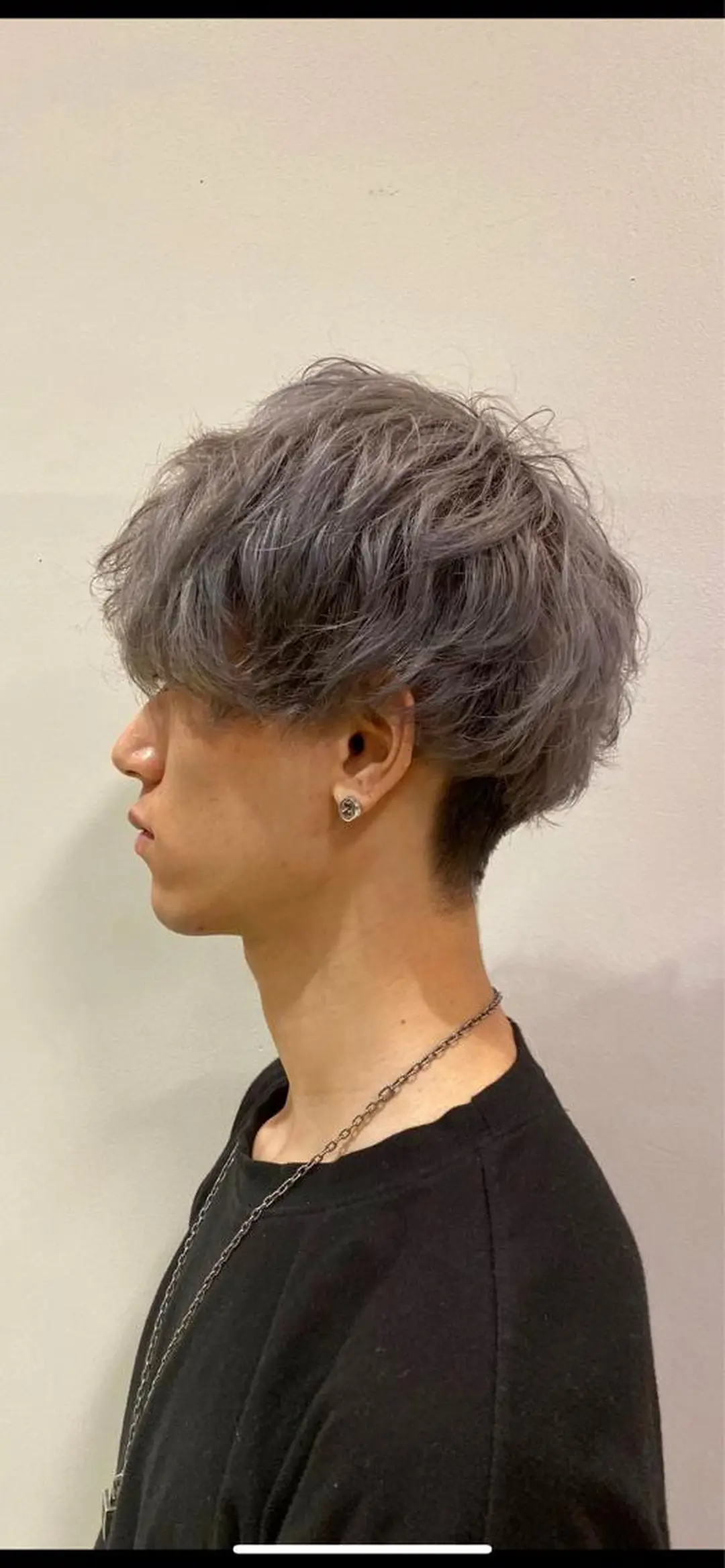 ショート メンズ くせ毛 カット 溝口 和弘のヘアスタイル