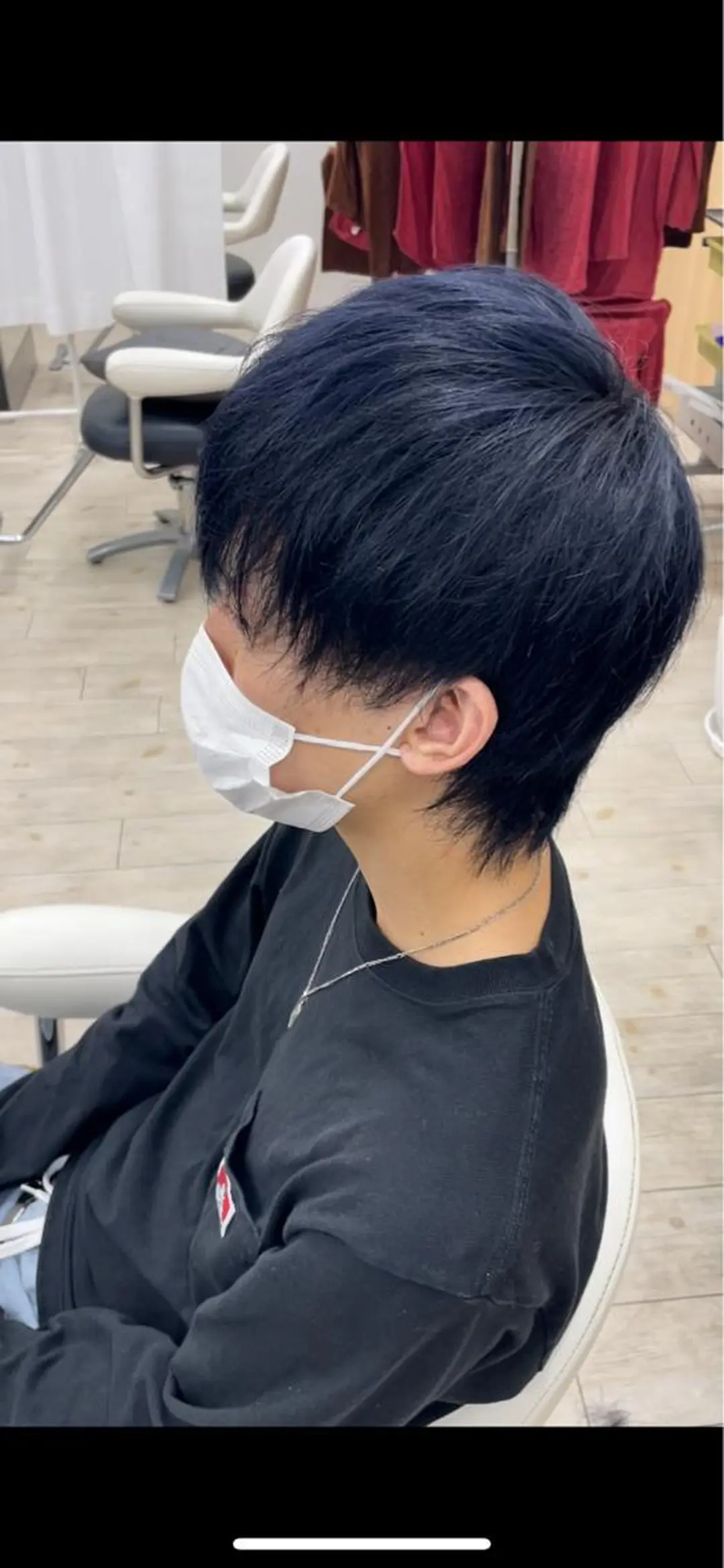 メンズ メンズウルフカット ウルフカット 心斎橋/海外レイヤー 募集中三好玲奈のヘアスタイル